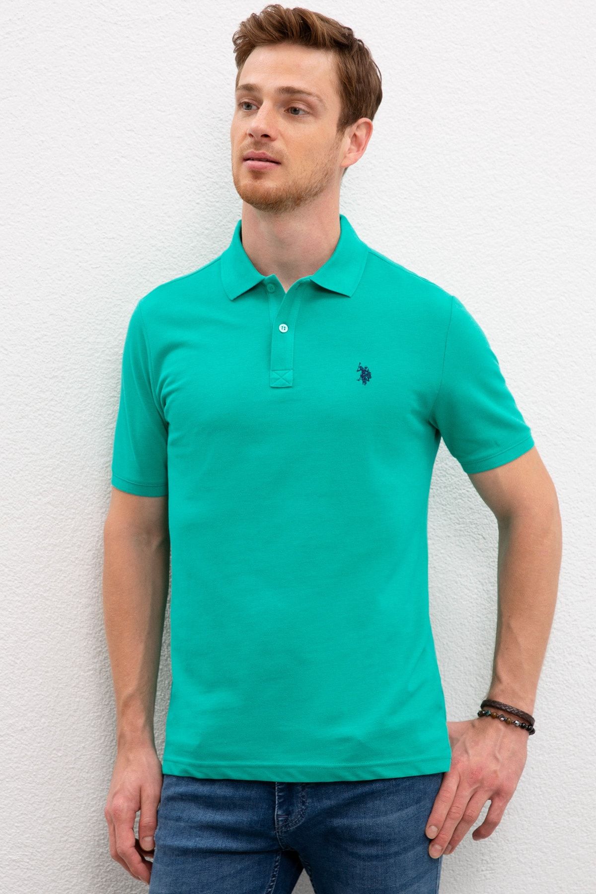 U.S. Polo Assn. Yeşil Erkek T-Shirt