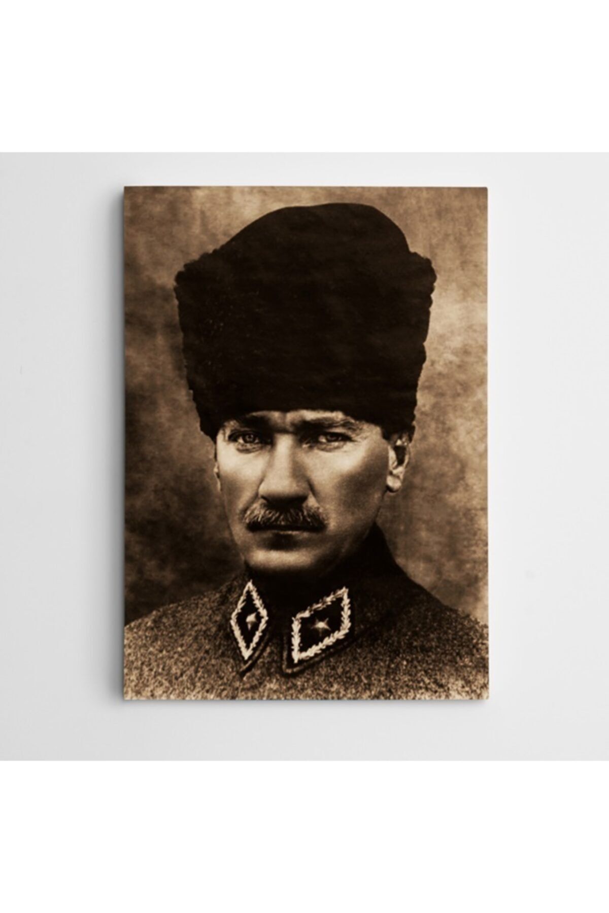 Dekolata Atatürk Şayap Kalpak 1922 Kanvas Tablo 30 X 40 Cm