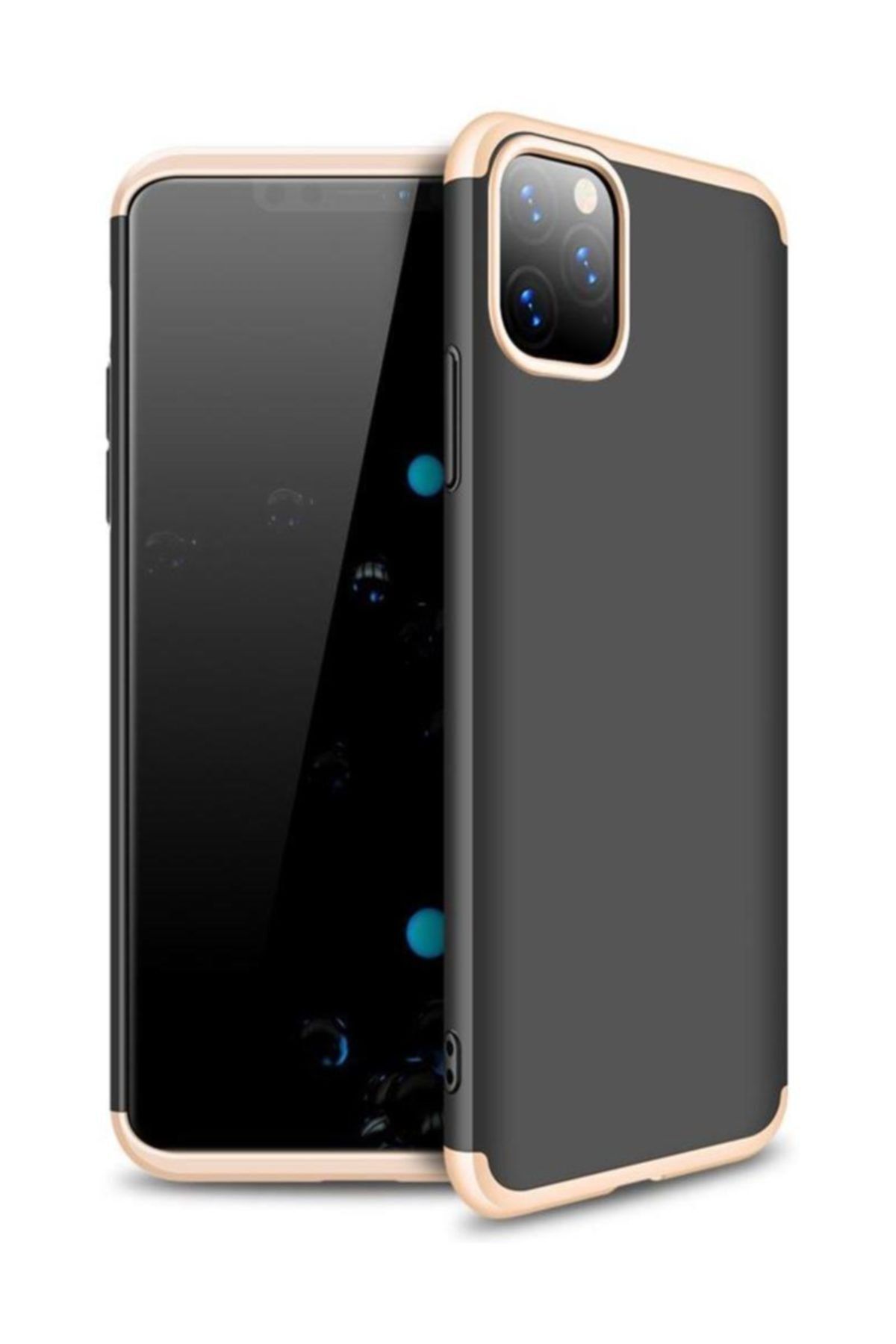 Kılıfist Apple Iphone 11 Pro Max Kılıf Zore 360 Tam Koruma 3 Parça Ays Kapak