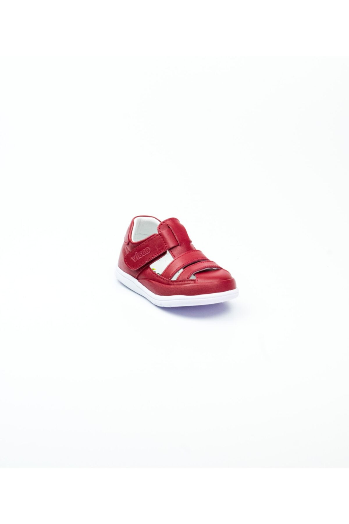 Vicco Unisex Çocuk Kırmızı İlkadım Ayakkabısı