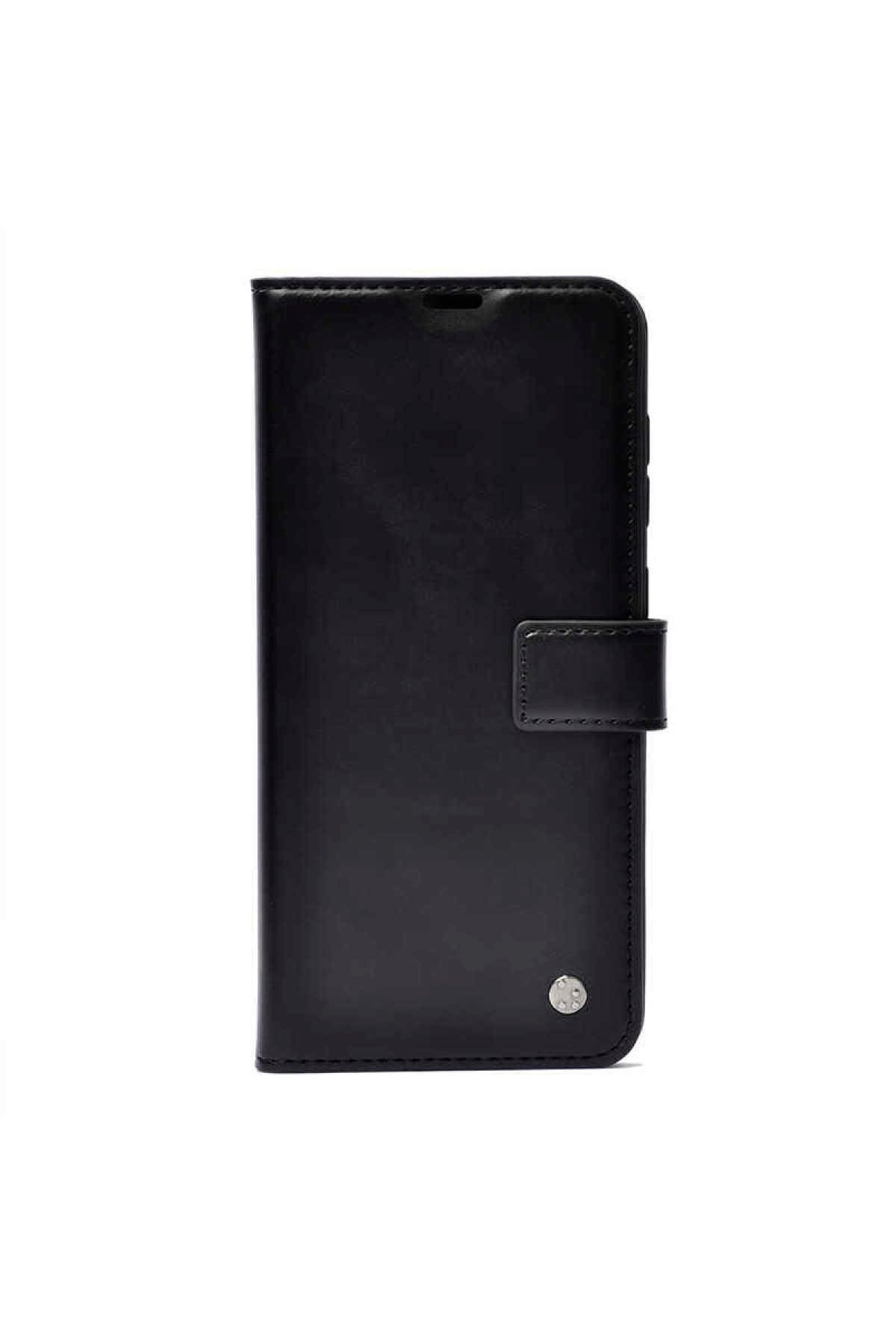 Mobilteam Samsung Galaxy A30 Kılıf Kapaklı Pocketdelux - Siyah