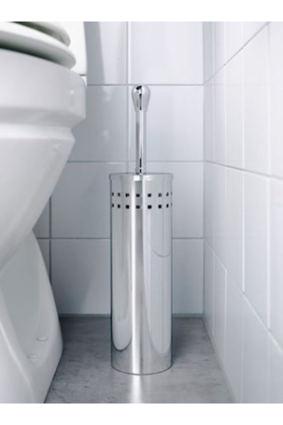 Deneme Zamanı Ikea Baren Tuvalet Fırçası, Paslanmaz Çelik