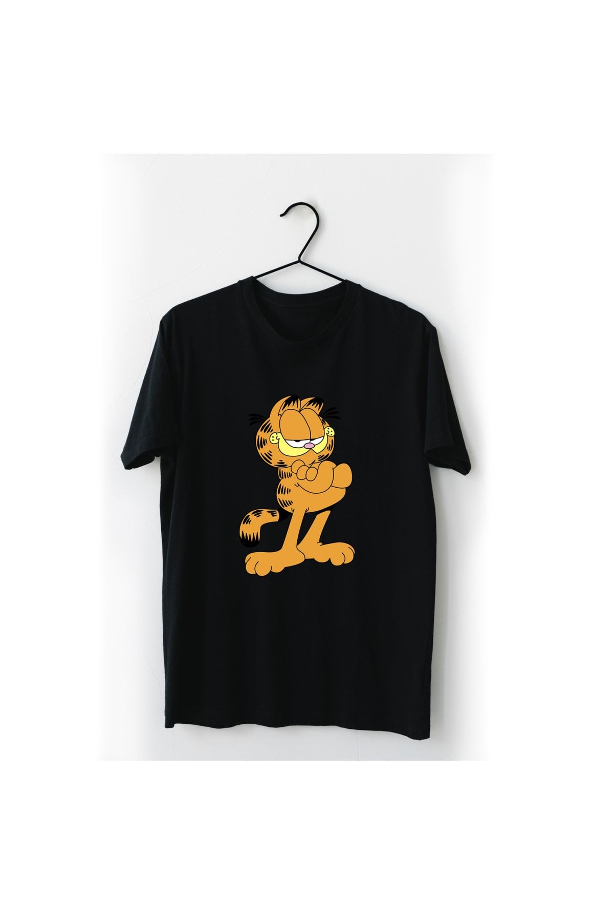 VectorWear Garfield Siyah Tişört