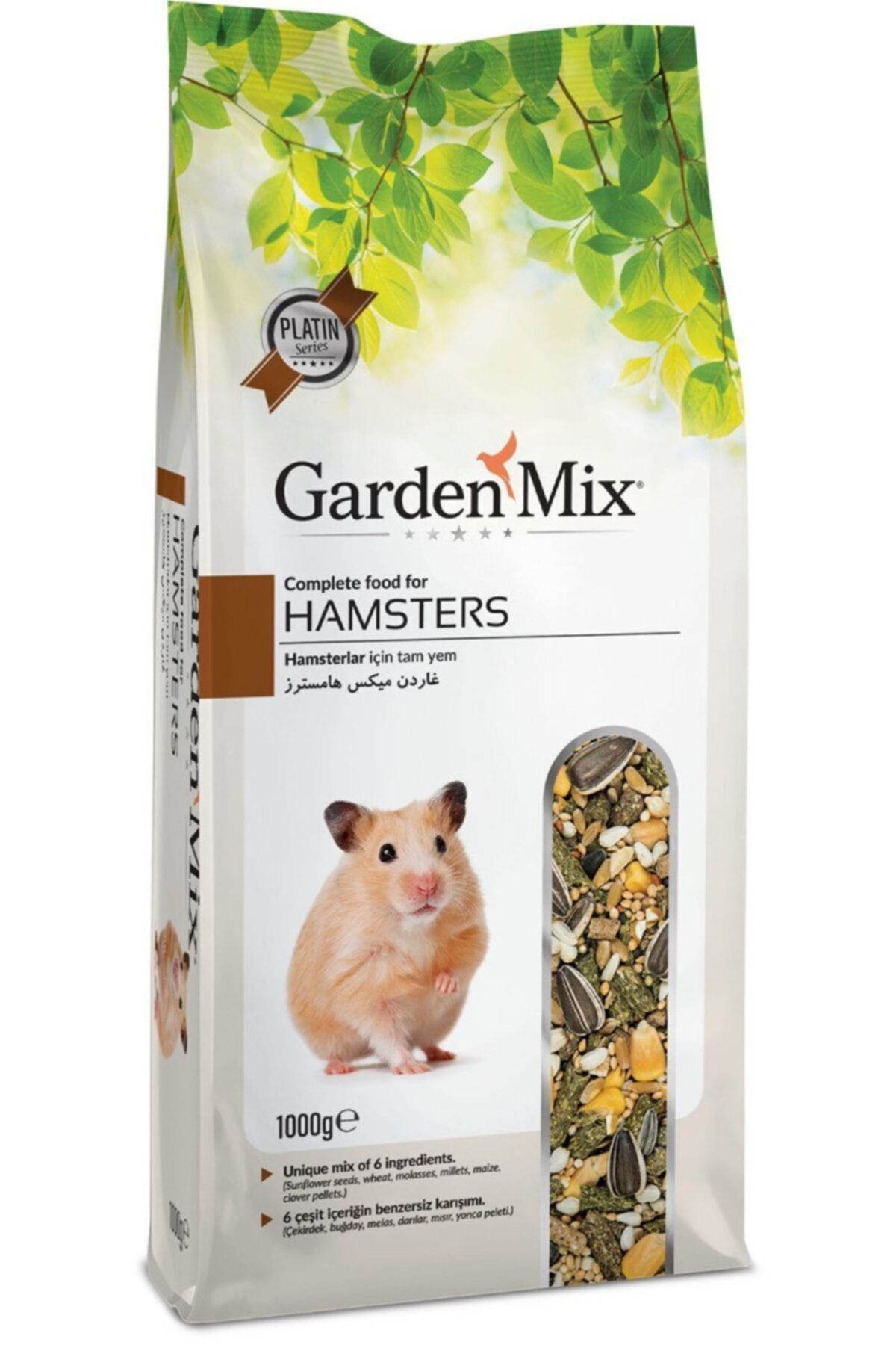 Gardenmix Platin Hamster Yemi 1kg 125072