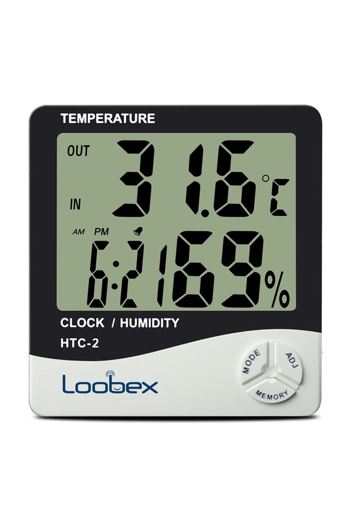 Loobex Htc-2 Nem Ve Sıcaklık Ölçer