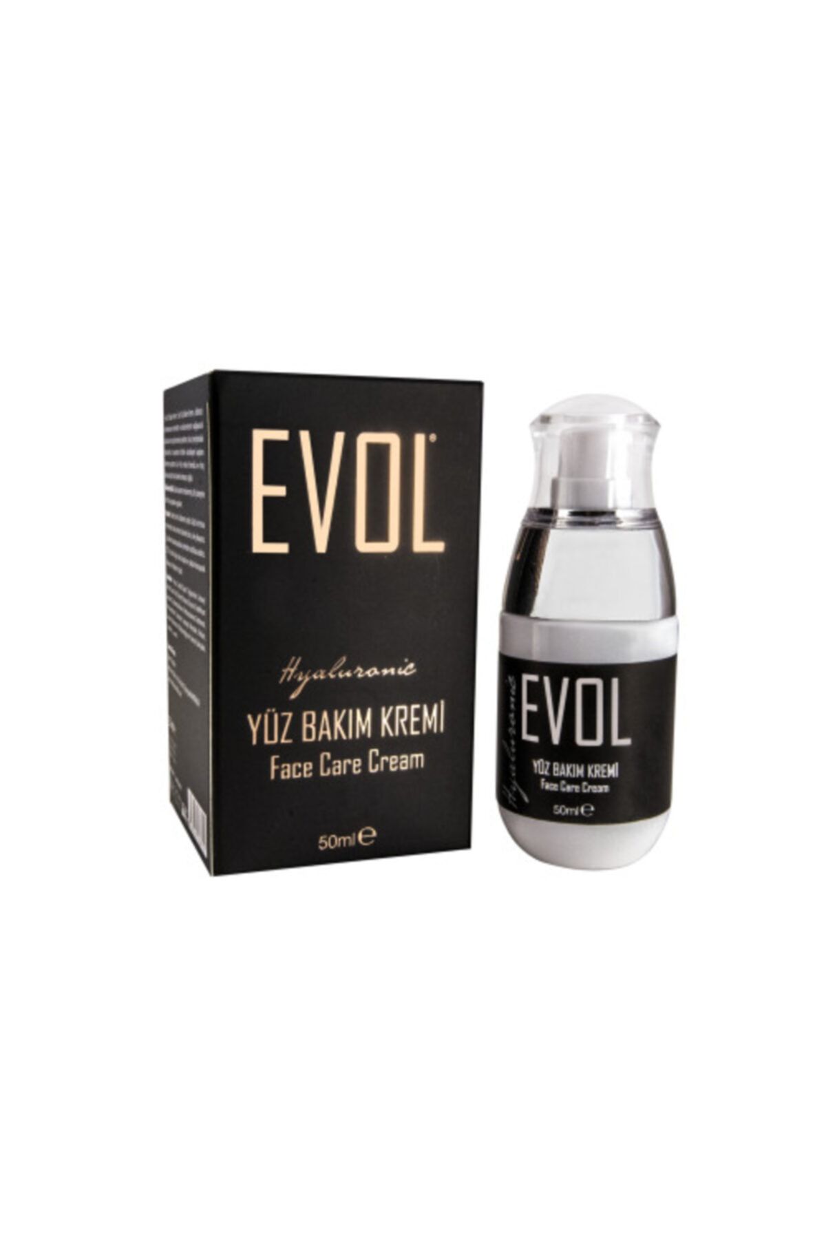 EVOL Hyaluronic Face Care Cream 50ml- Yüz Bakım Krem 50ml