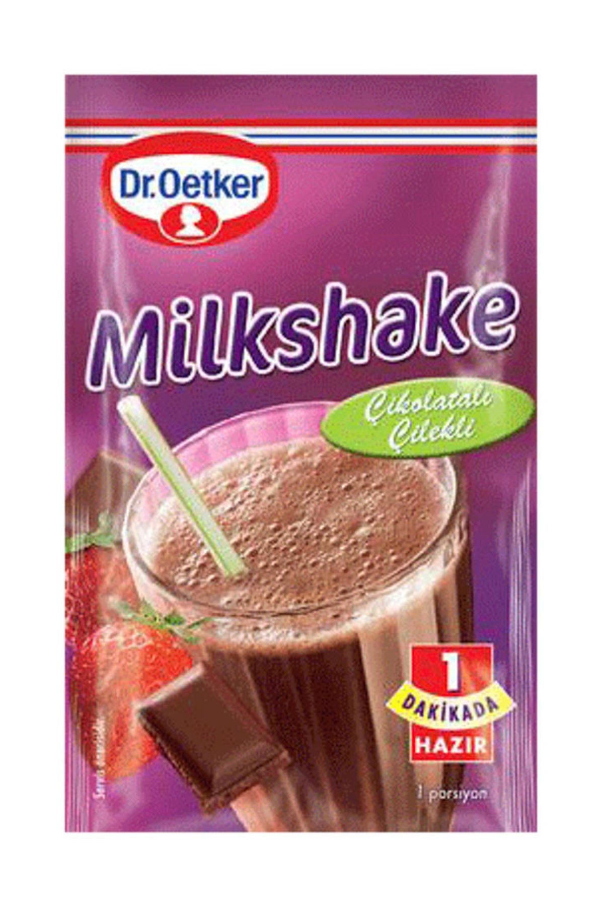 Dr. Oetker Çikolatalı Çilekli Milkshake 30 gr