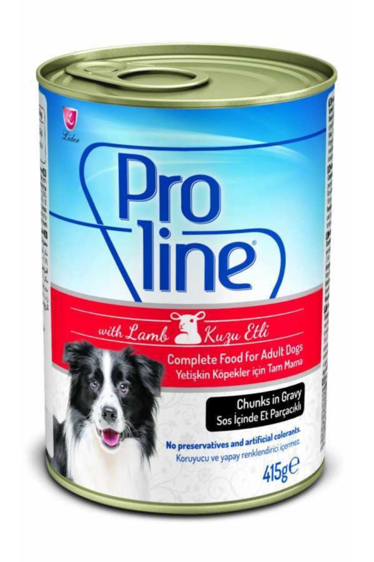 Pro Line Proline Soslu Kuzulu Köpek Konserve 415 Gr 6 Lı