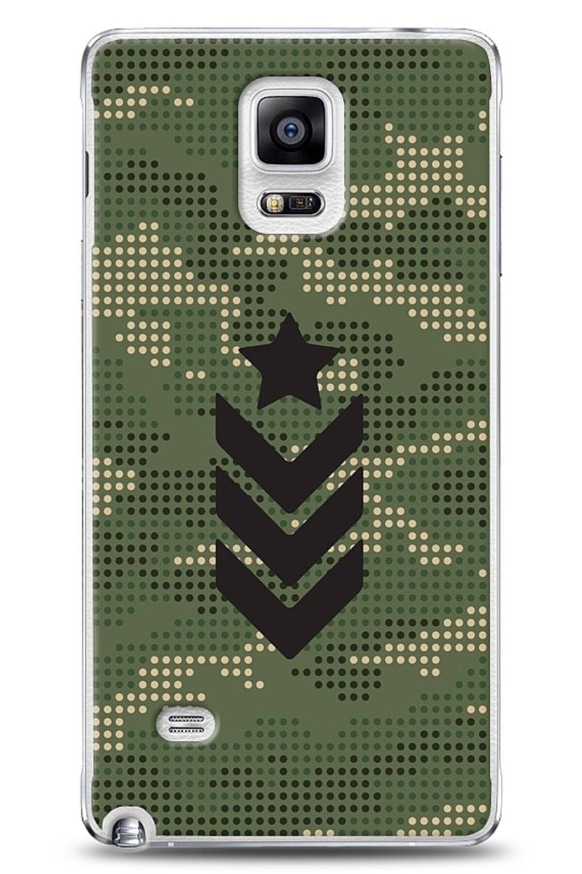 Eiroo Samsung Galaxy Note 4 Camouflage Kılıf