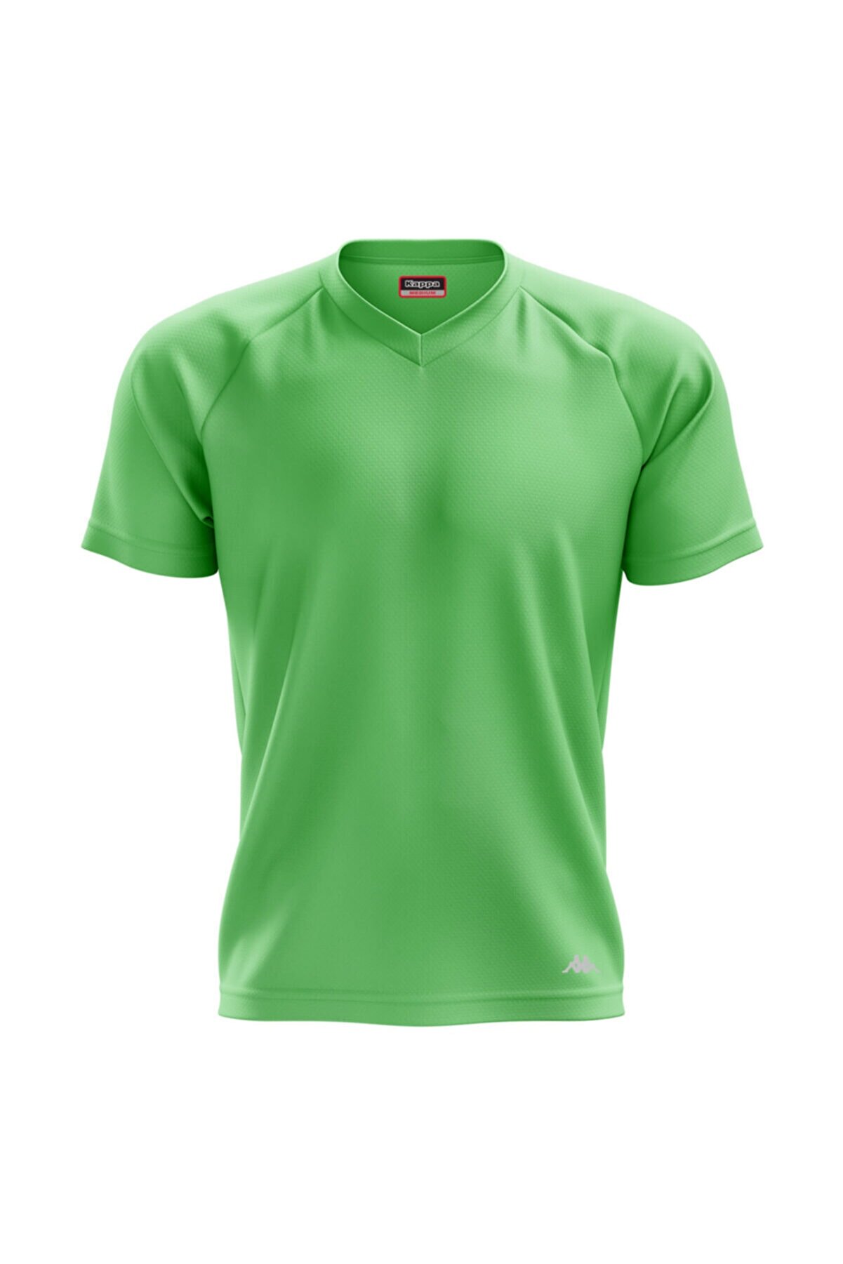 Kappa Ribana V Yakalı T-shirt Mombo Yeşil