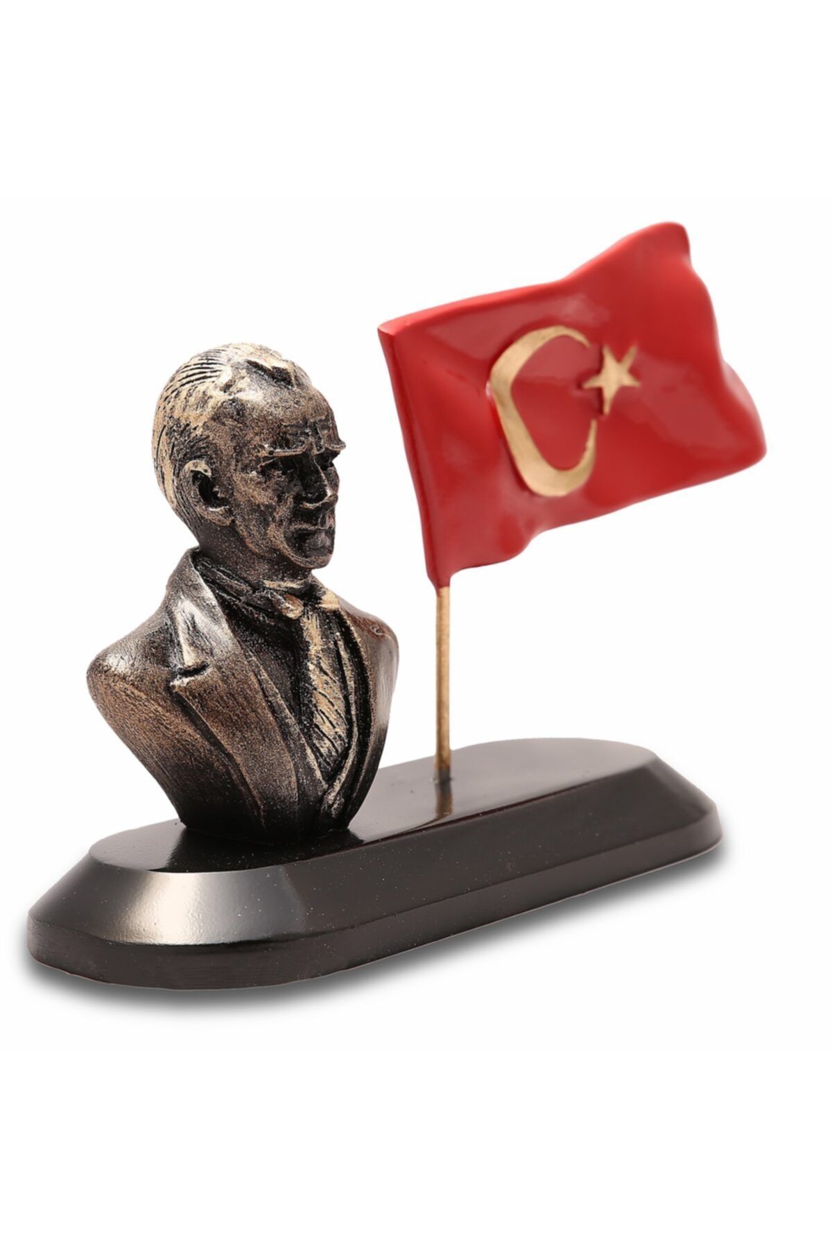 Gift Garden Atatürk Temalı Masa Üstü Büst Bayrak