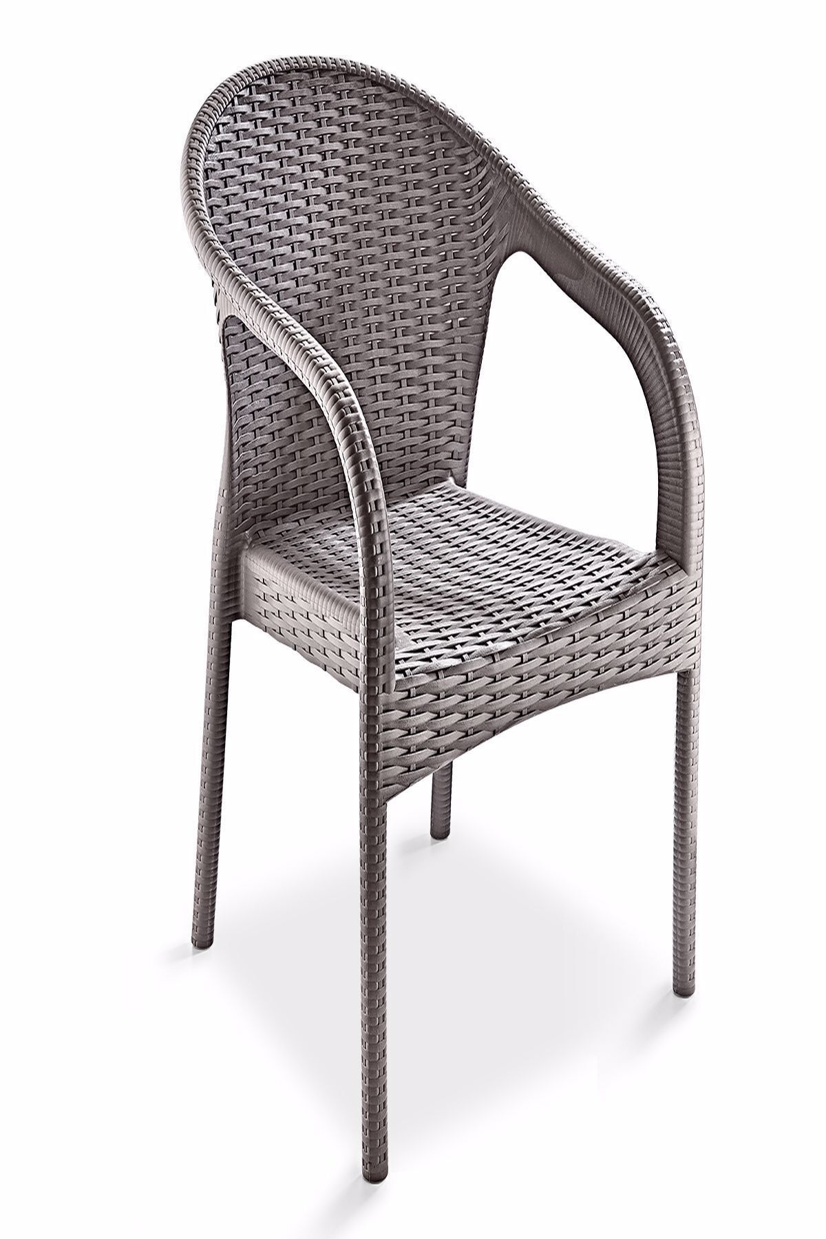 Holiday Ege Rattan Plastik Sandalye (4 Adet) Fiyatı
