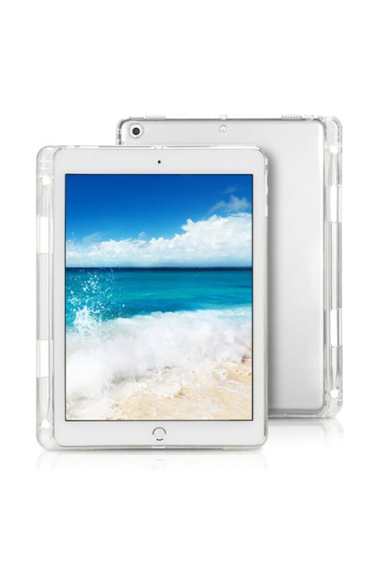 Dijimedia Apple Ipad Pro 12.9 Kalemli Tablet Silikon Kılıf