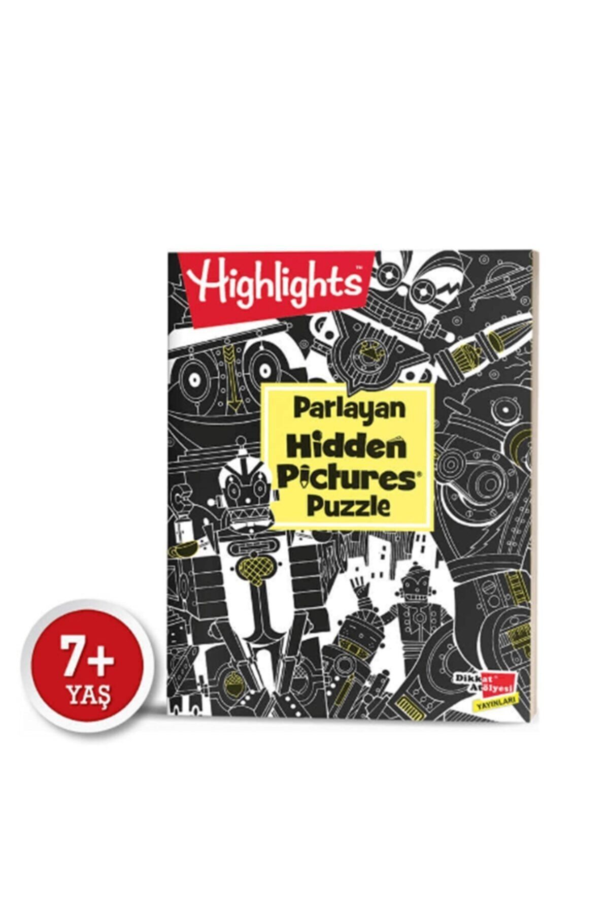 Genel Markalar Parlayan Hidden Pictures Puzzle Dikkat Geliştirme Kitabı 7+ Mutluminik