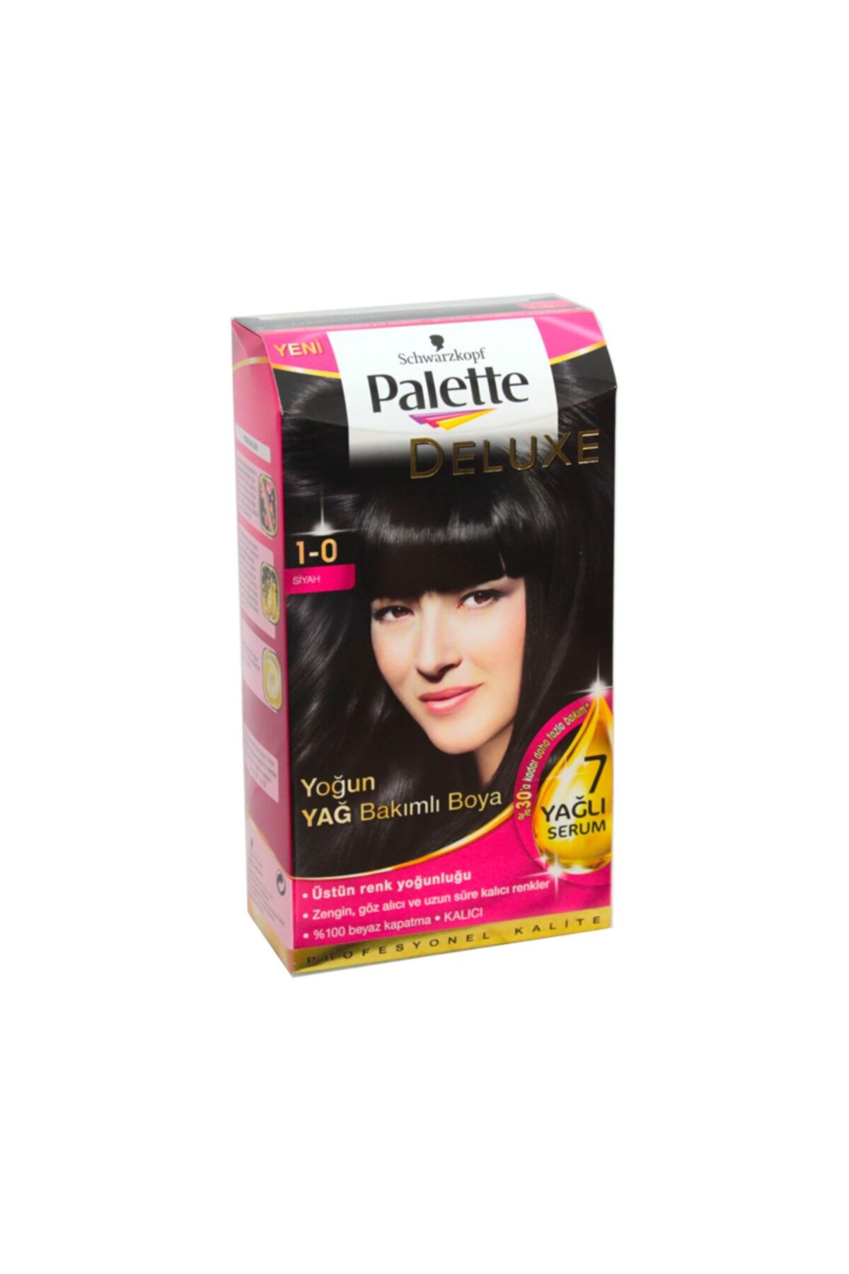 Palette Deluxe Siyah Saç Boyası