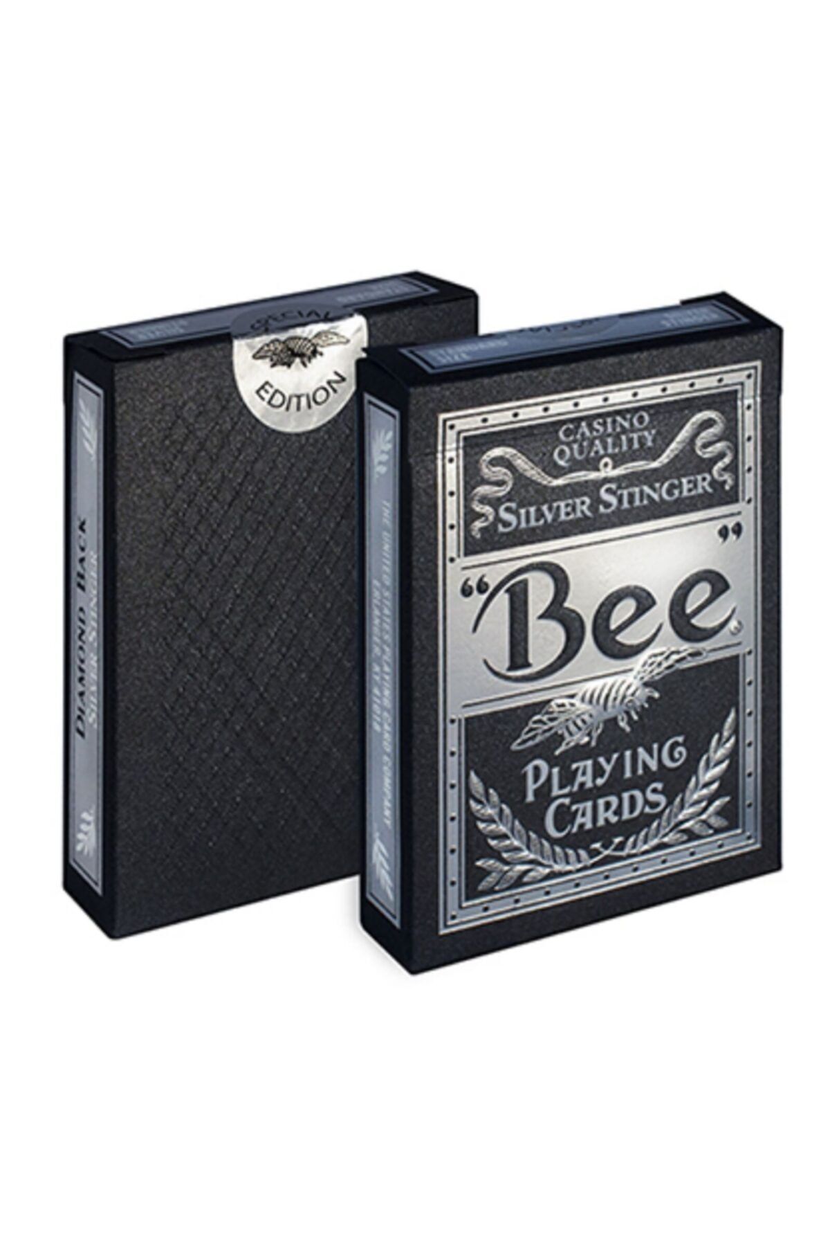 Pusula Oyun Bee Silver Stinger Oyun Kartı Destesi (Premium Edition Oyun Kağıdı)