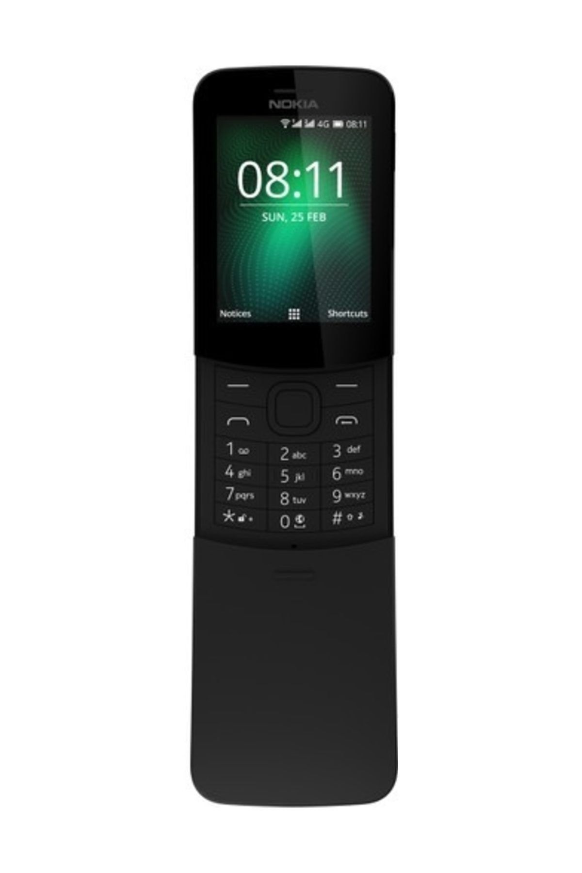 Nokia 8110 4G (TA-1067SS) BLACK MNNY2/A