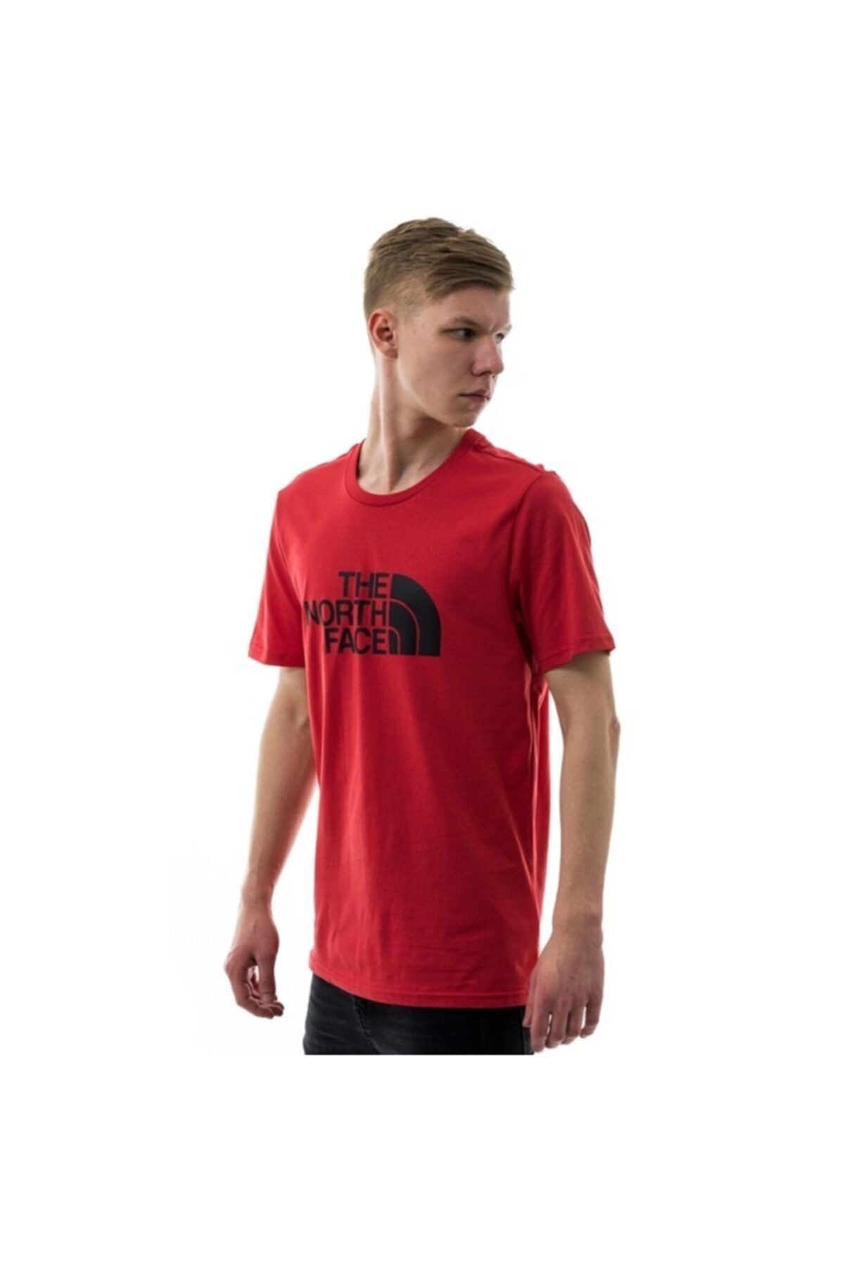 The North Face Erkek Kırmızı Baskılı Tişört
