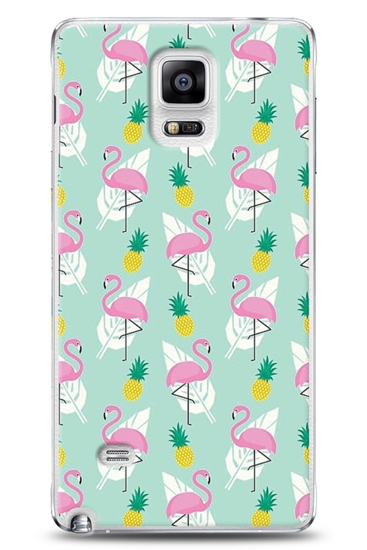 Eiroo Samsung Galaxy Note 4 Summer Flamingo Kılıf