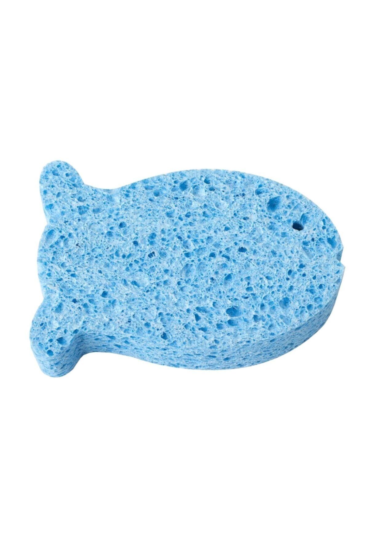 Wee Baby Doğal Selülozik Banyo Süngeri Mavi 915