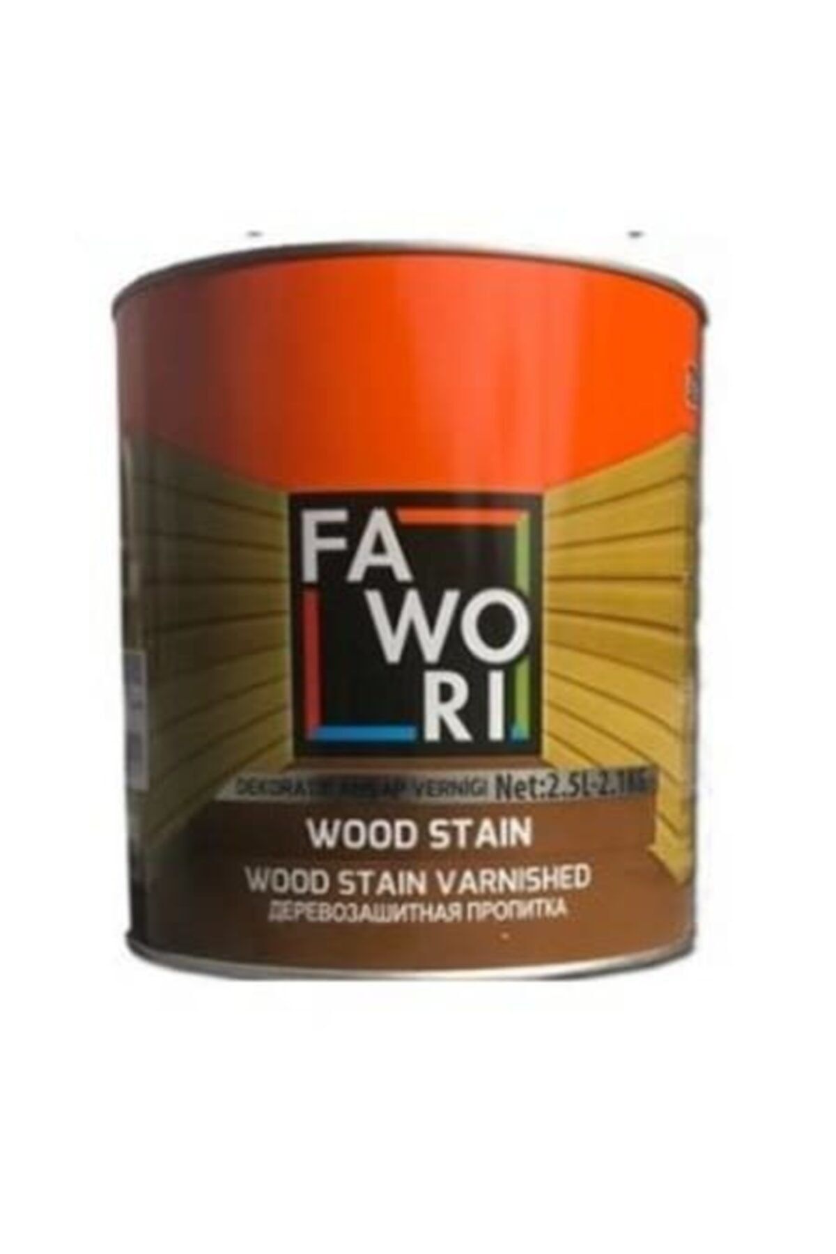 Fawori Wood Stain Ahşap Vernik Kiraz 2.5lt