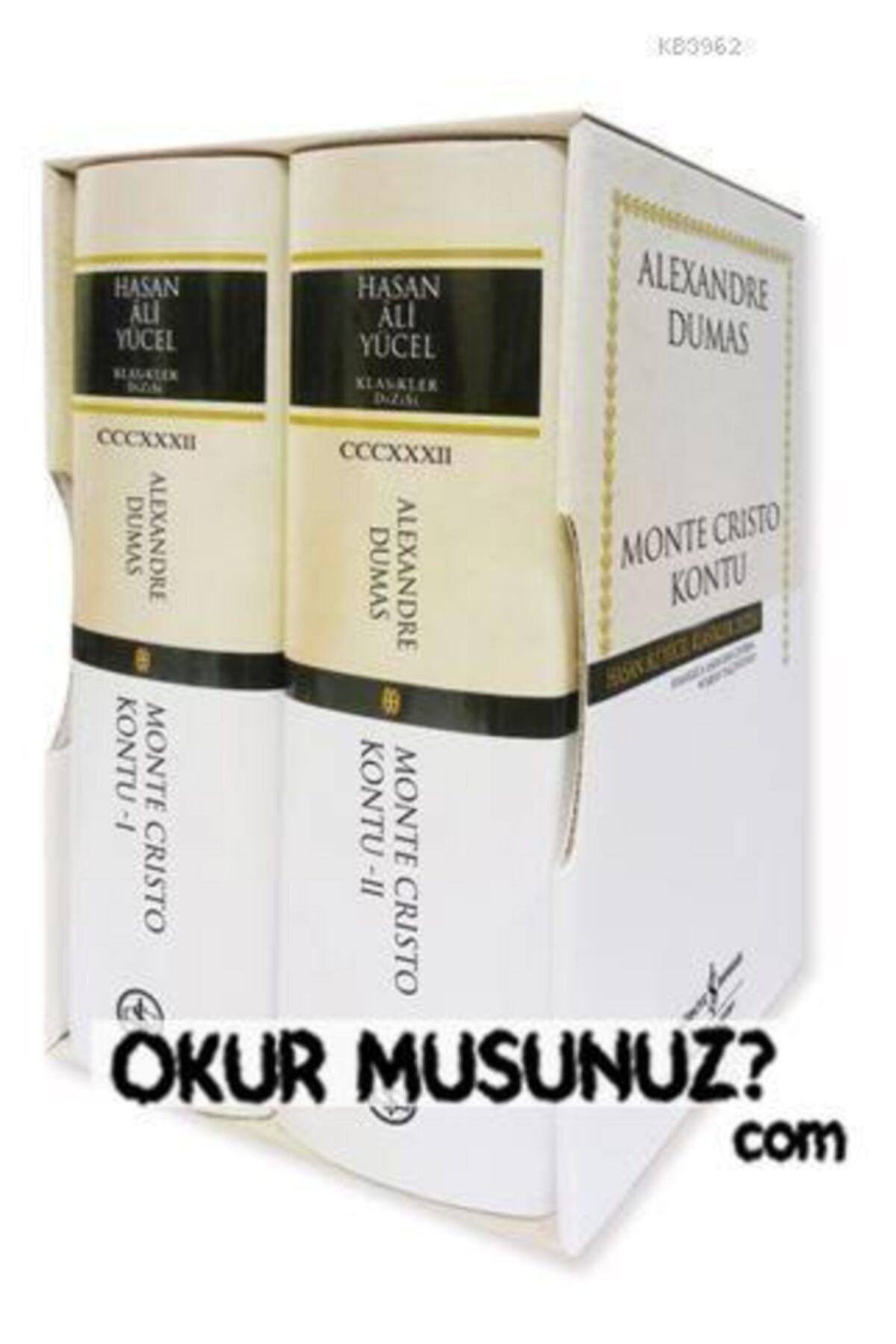 Türkiye İş Bankası Kültür Yayınları Monte Cristo Kontu - 2 Kitap Takım (ciltli) / Alexandre Dumas /