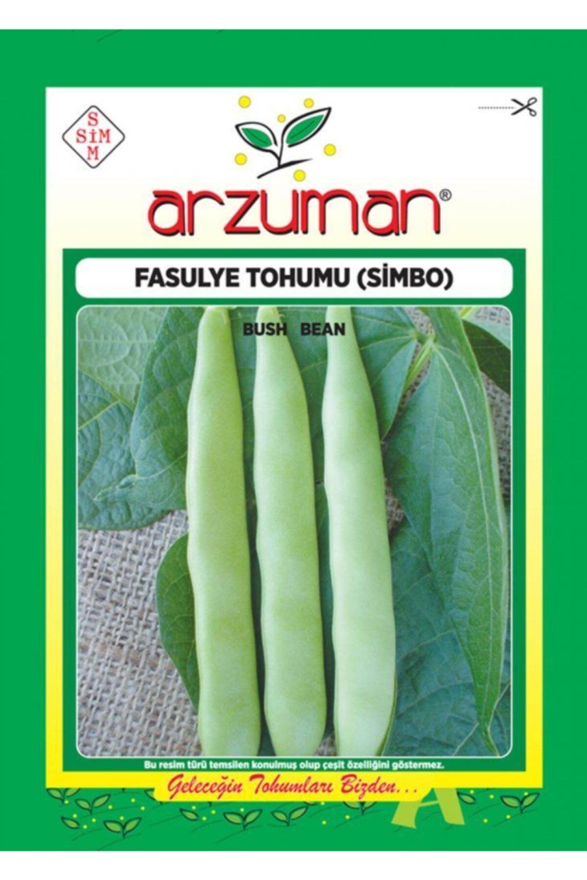 aktarix Arzuman Oturak Taze Fasulye Tohumu Simbo 50 gr