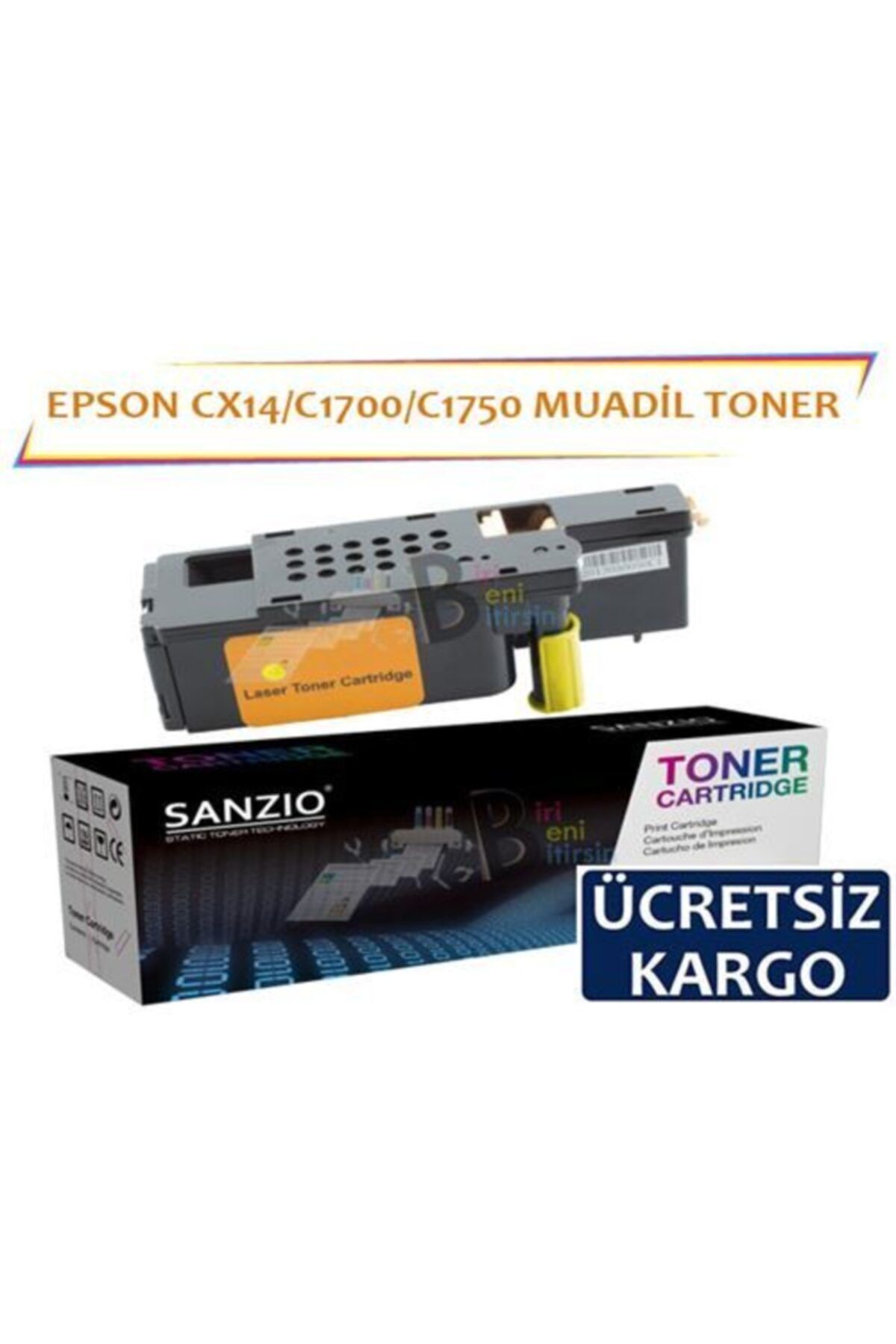 BBB Epson Cx17 Muadil Toner Mavi C1700 C1750