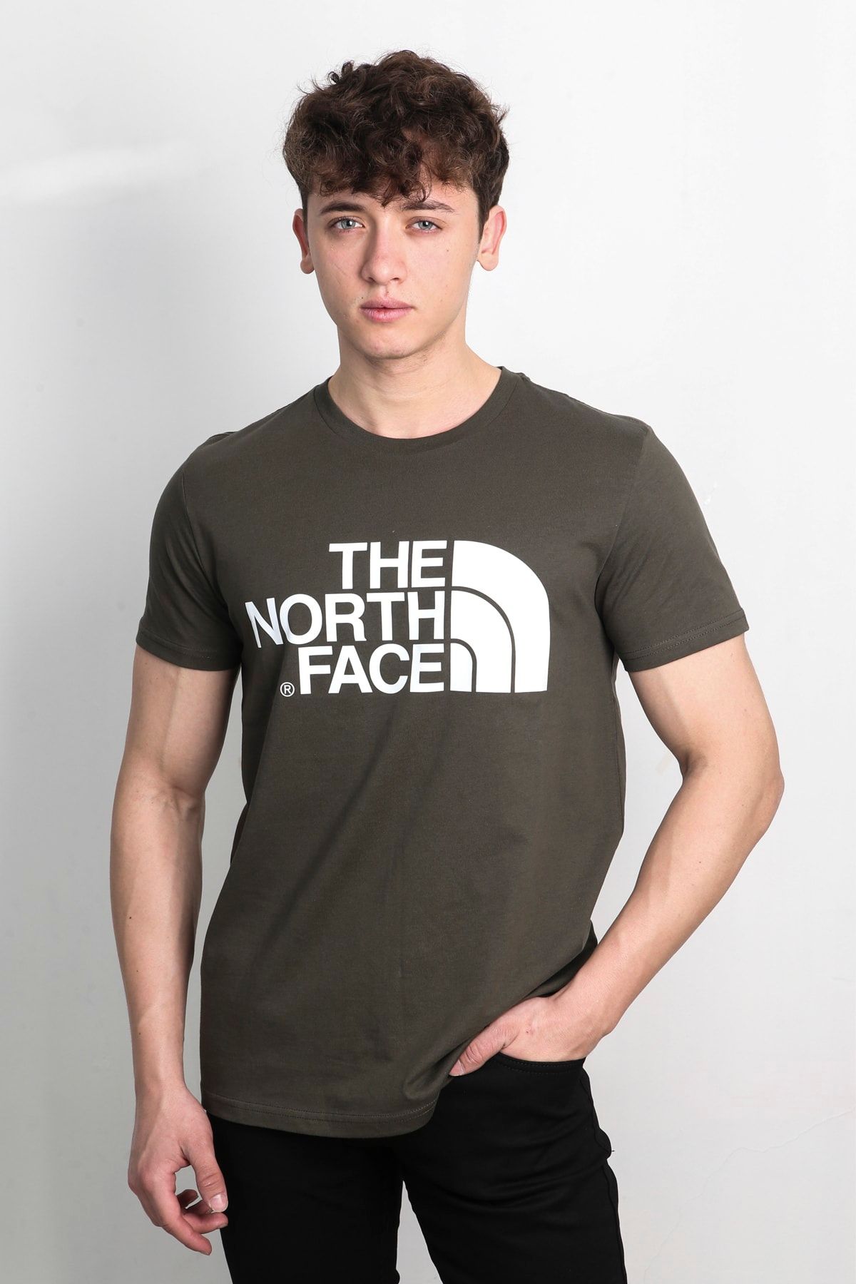 The North Face Erkek Haki Tişört