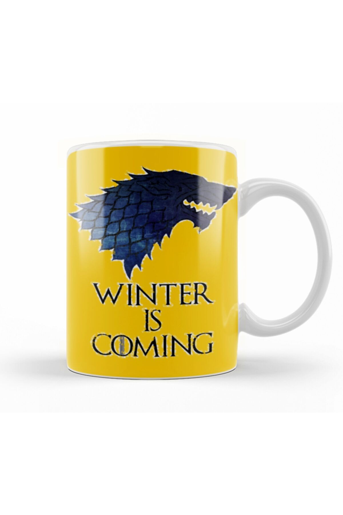 Baskı Dükkanı Stark Logo Game Of Thrones Kupa Bardak Porselen