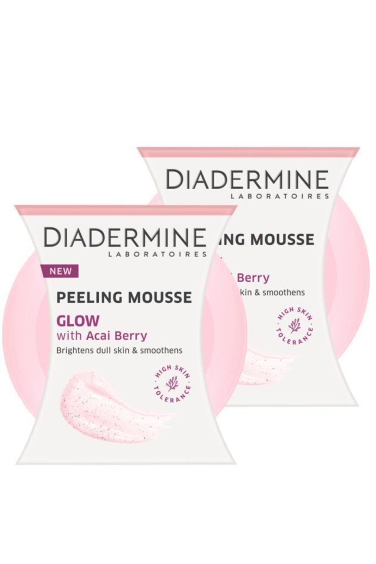 Diadermine Peelıng Mousse-Glow Wıth Acaı Berry X2 Adet