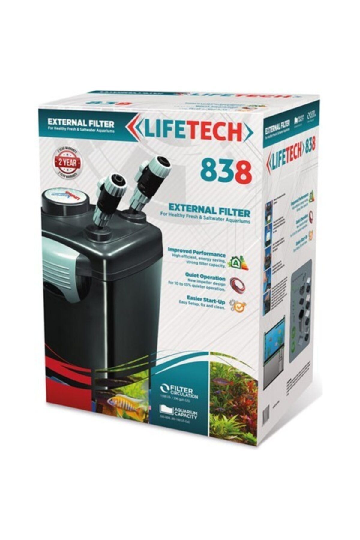 Lifetech Life Tech 838 Dış Filtre (full Doludur)