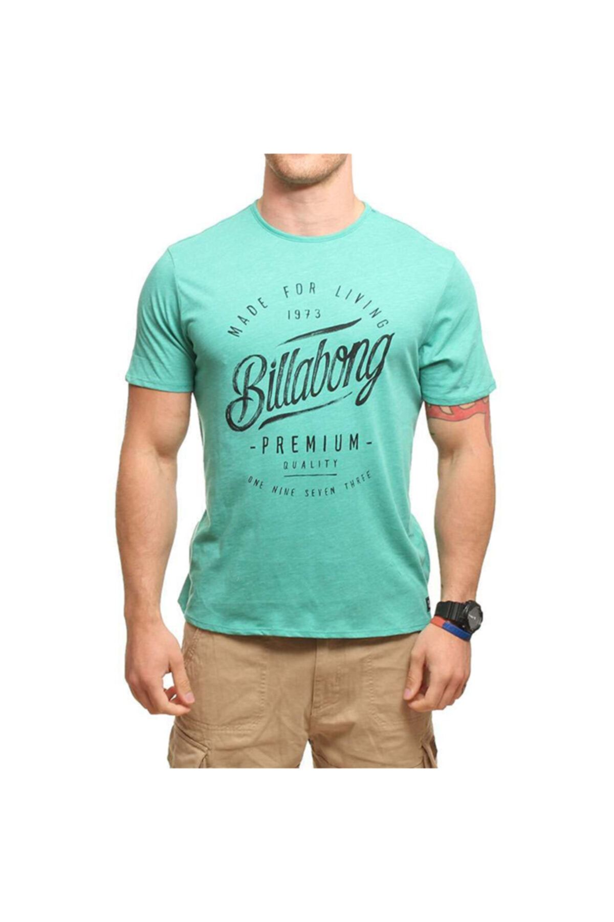 Billabong Erkek Yeşil Ransom Ss Jade T-Shirt