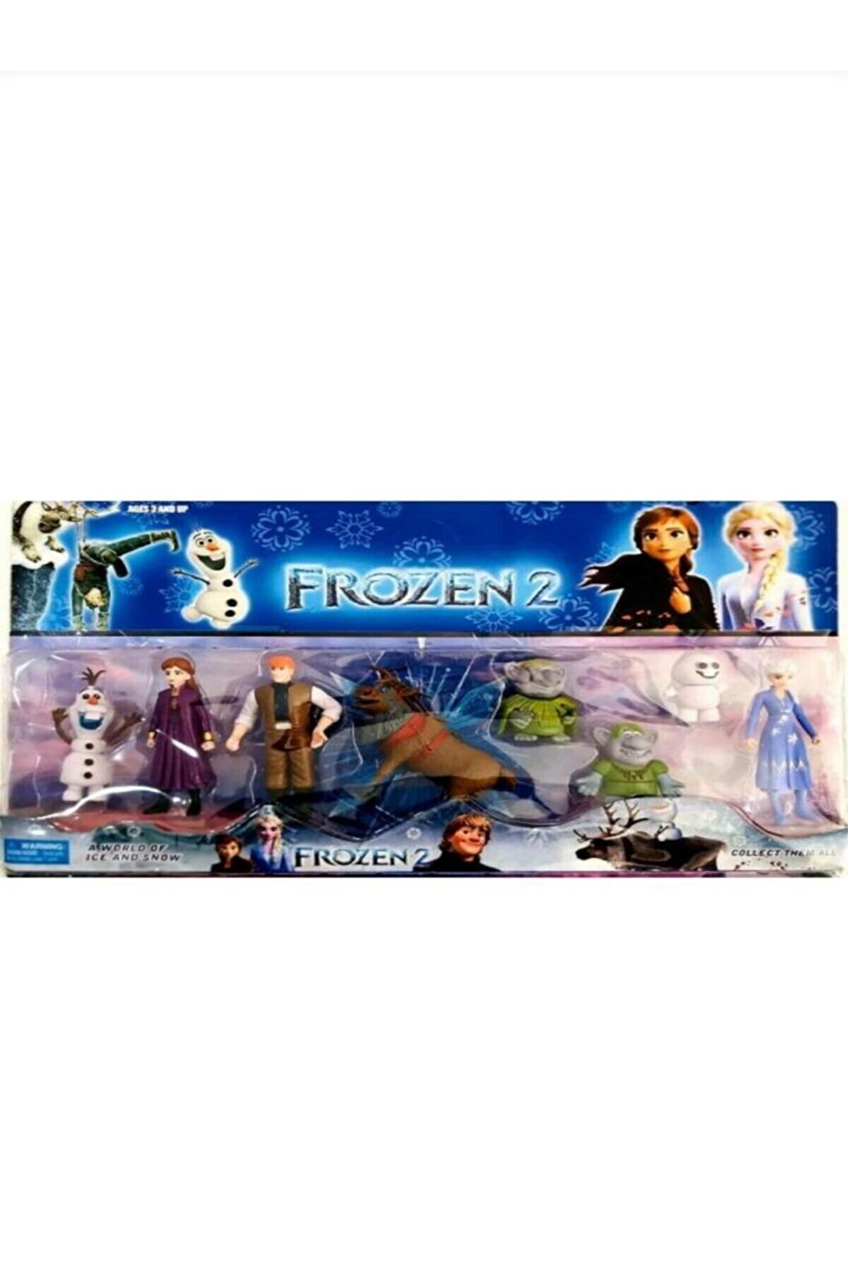Frozen 2 Karlar Ülkesi 8'li Set Anna Elsa Olaf Geyik Figür Oyuncak