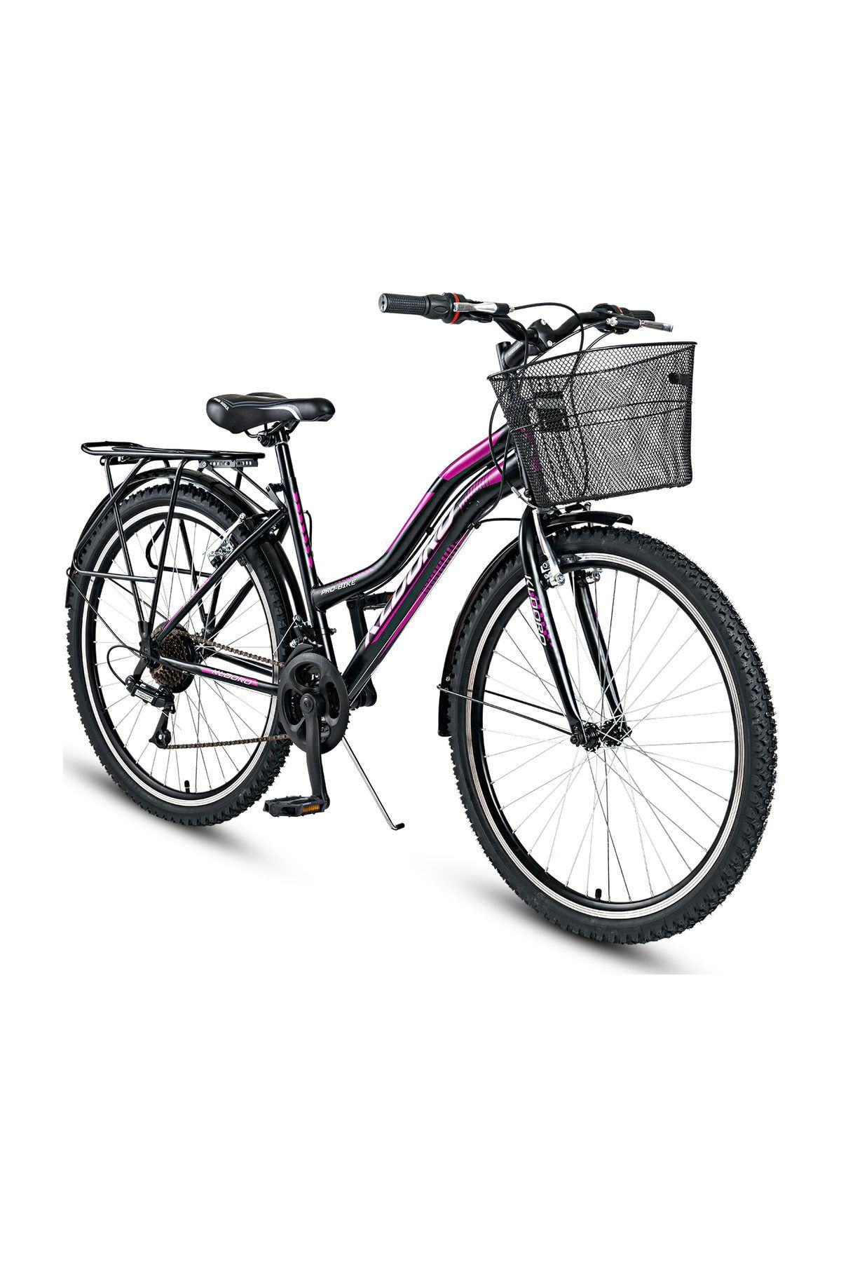 Kldoro Kd-124 Bagajlı 24 Jant Bisiklet 21 Vites Kız Çocuk Dağ Bisikleti