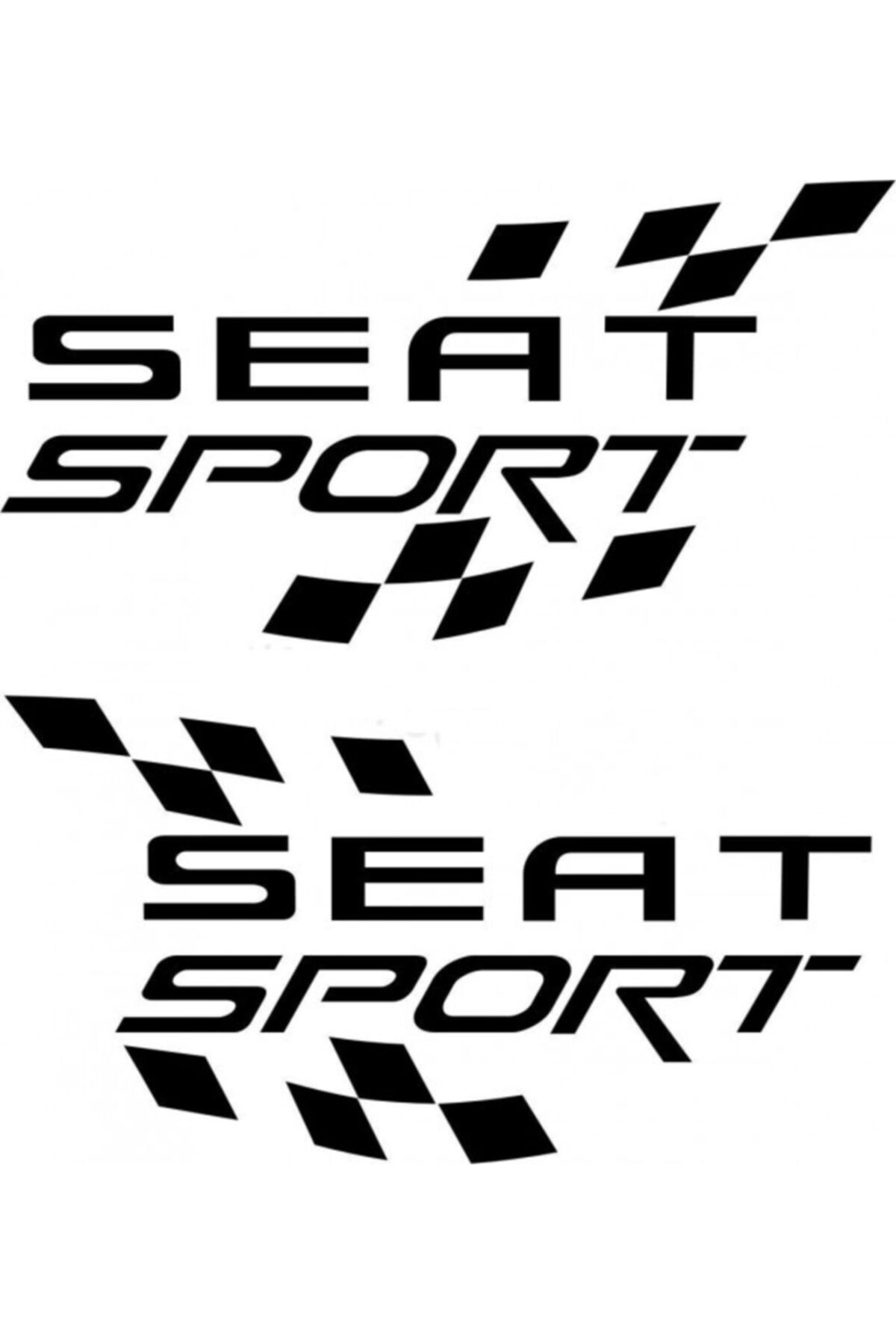 TSC Seat Sport Araba Sticker Yapıştırma 2 Adet