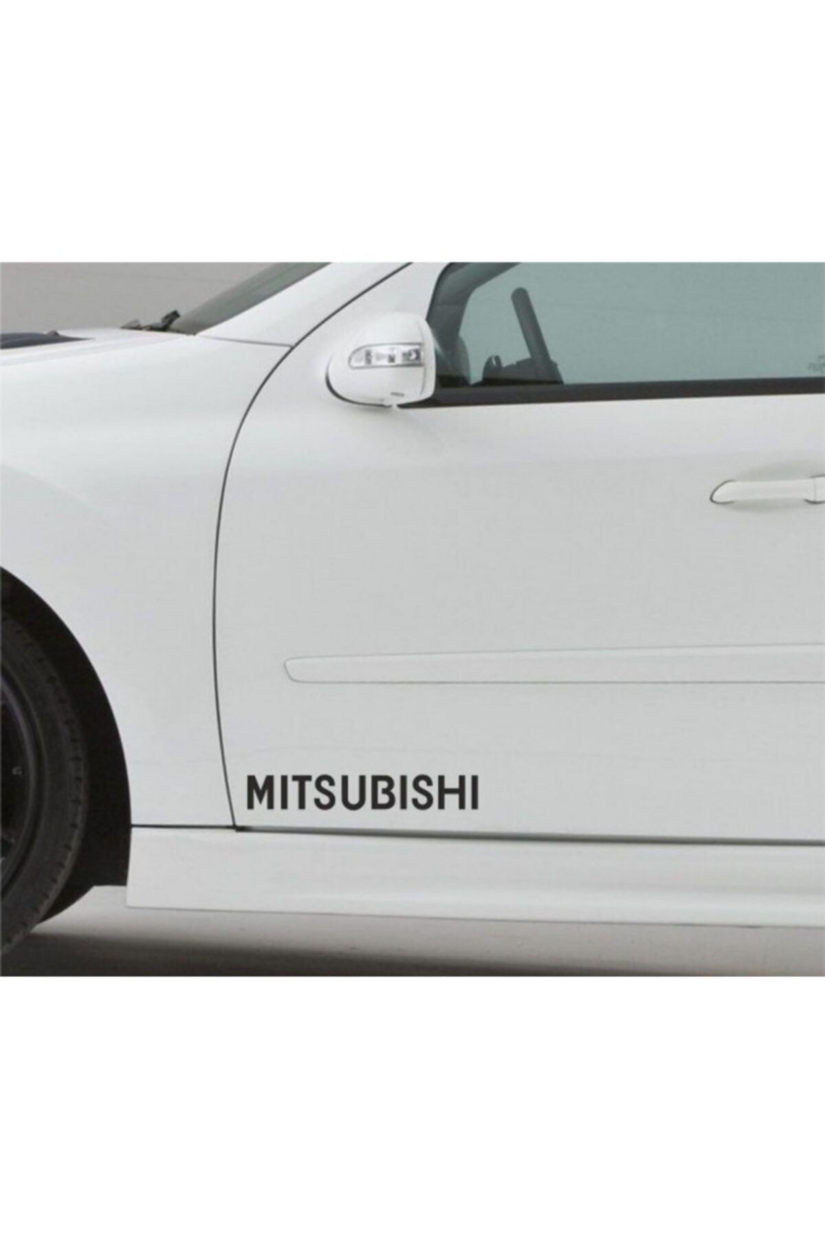 TSC Mitsubishi Araba Sticker Yapıştırma 2 ADET
