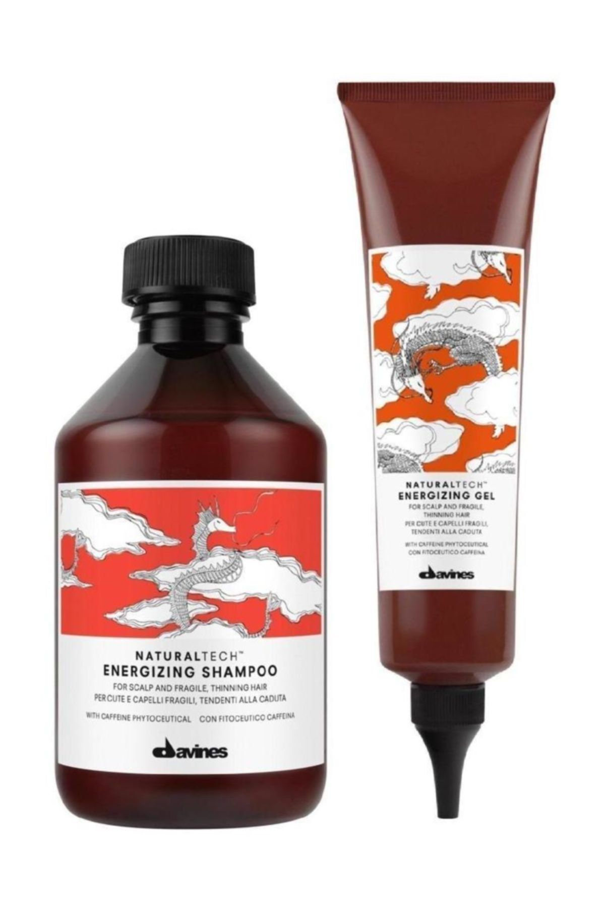 Davines Energizing Yoğunlaştırıcı Şampuan 250 ml + Jel 150 ml
