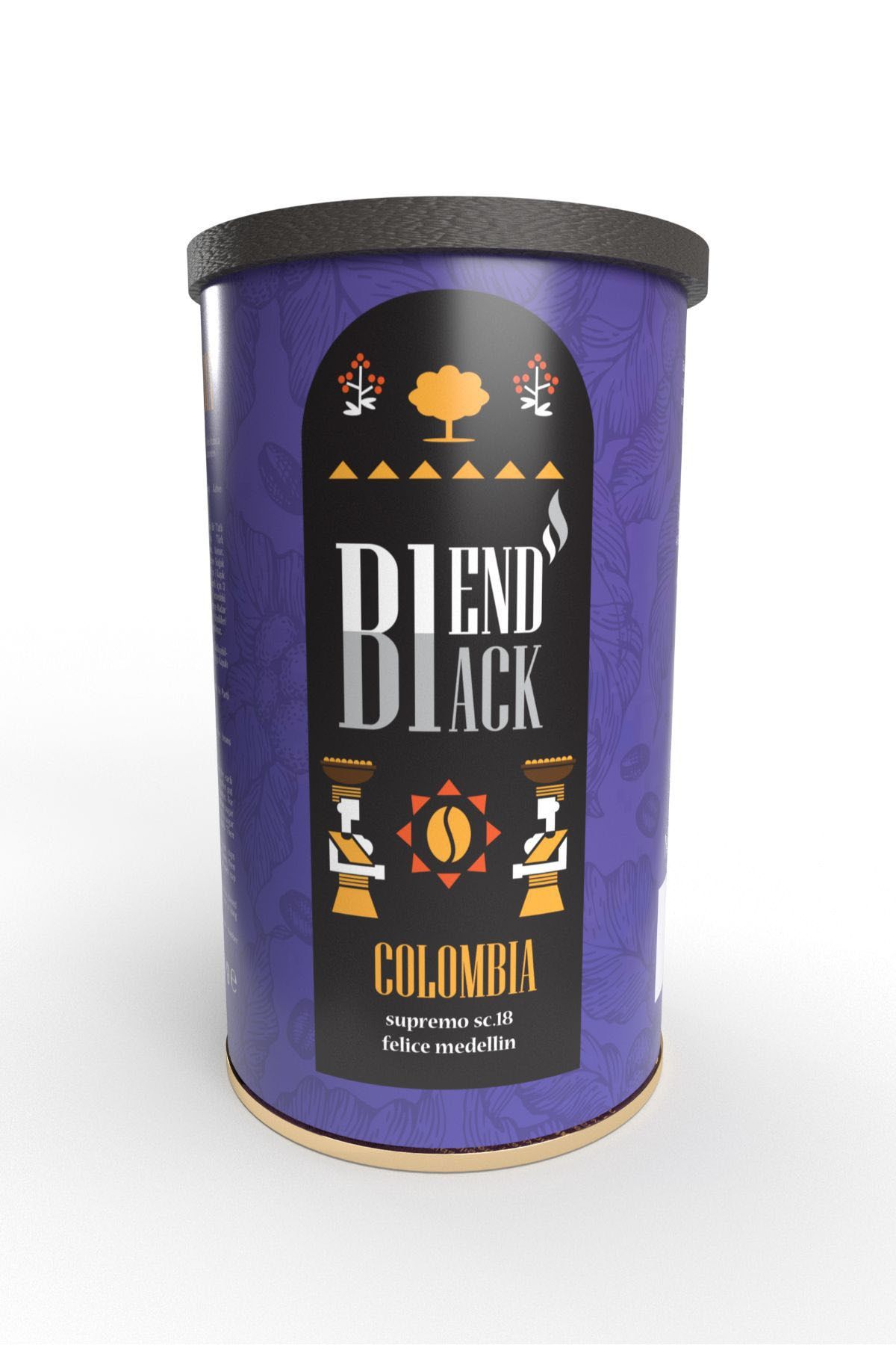 Blendblack Colombia Filtre Kahve 250Gr Teneke Kutu