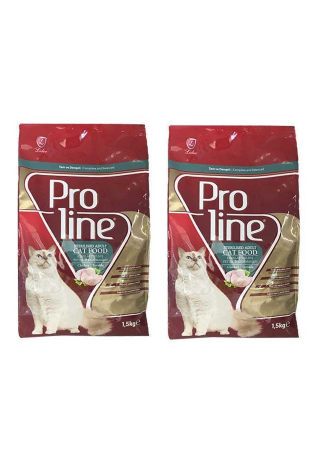 Pro Line Proline Sterilised Kısır Kedi Maması 1,5 Kg * 2 Adet