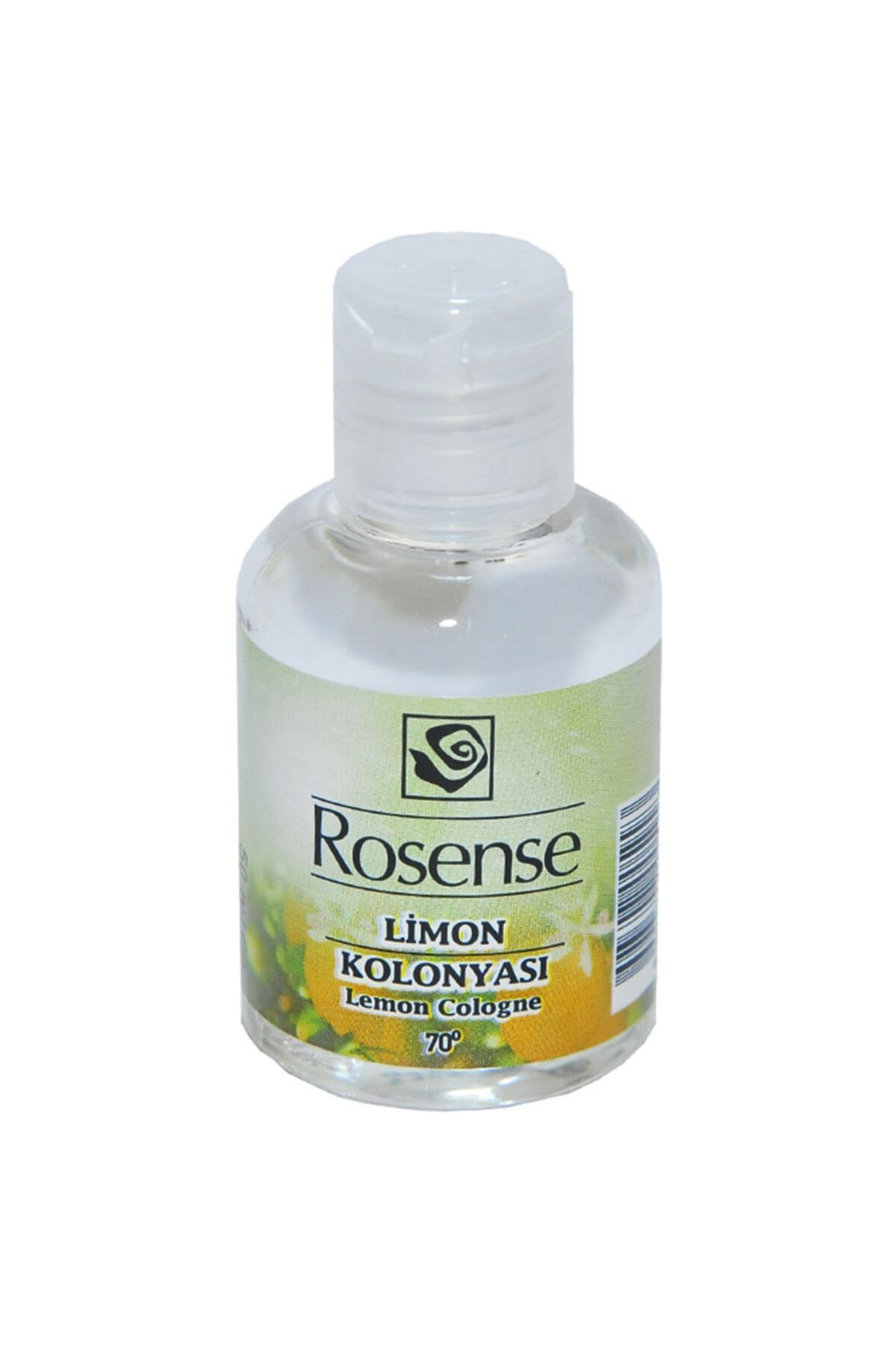 Rosense Limon Kolonyası 70 Derece 50ml Pet Şişe Lemon Cologne
