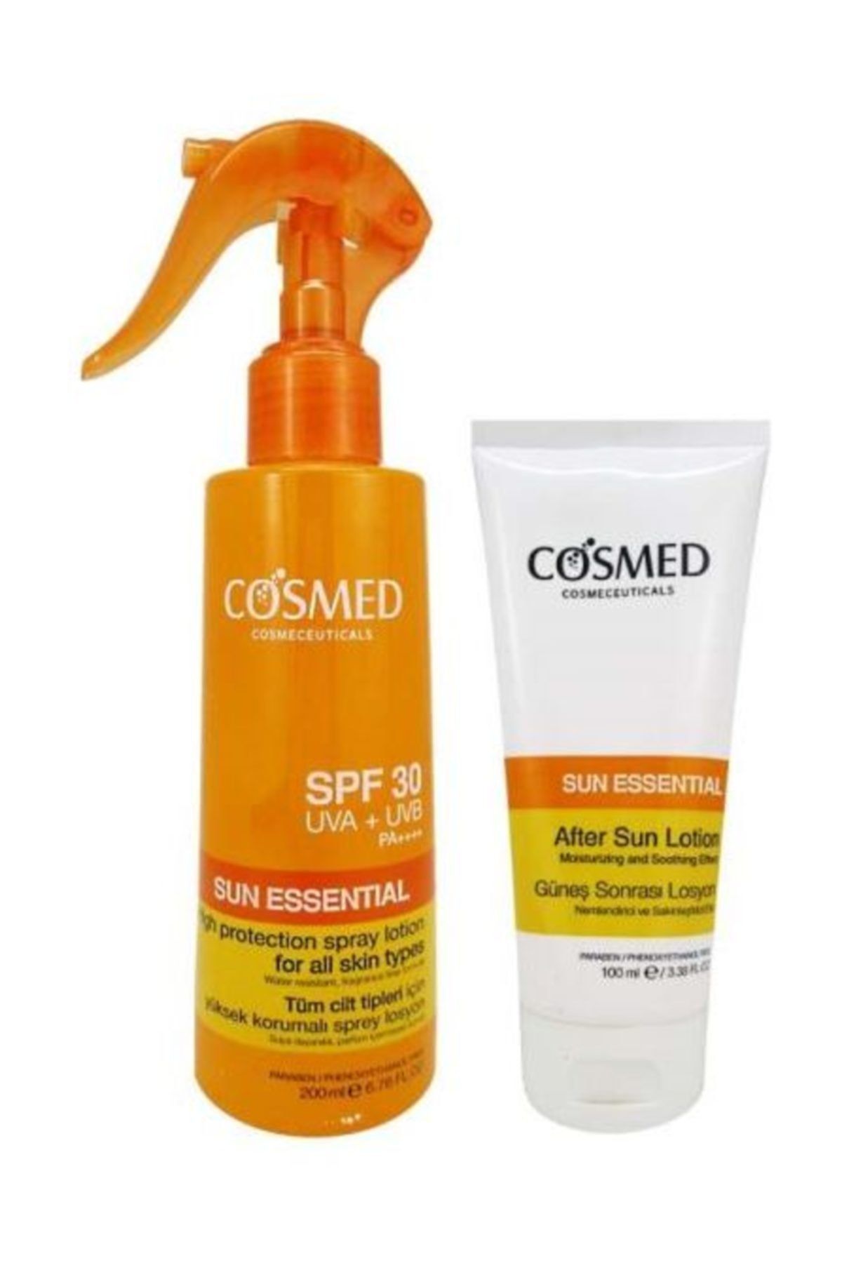 COSMED Sun Essential SPF30 Spray Lotion 200 ml Set