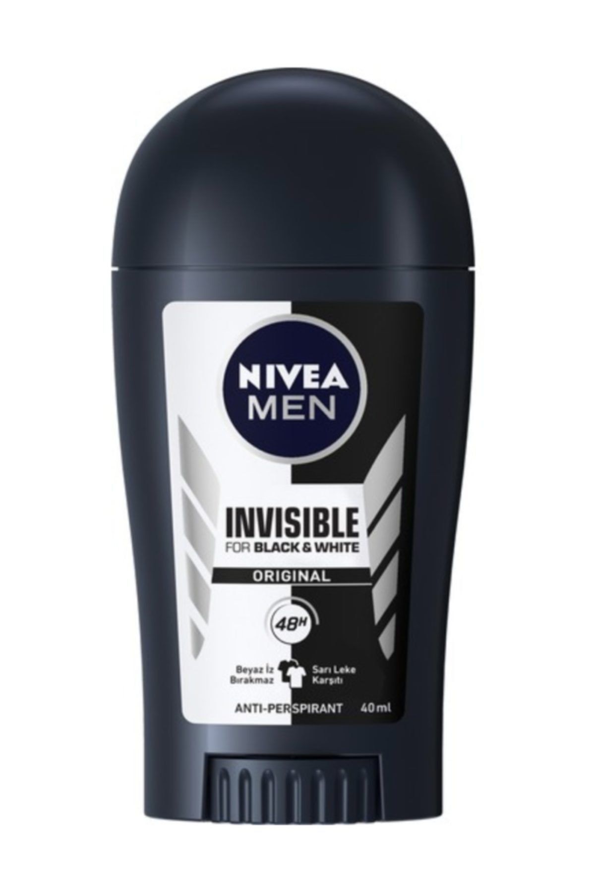 NIVEA Invisible Black&White Power Stick Deodorant 40 ml Erkek
