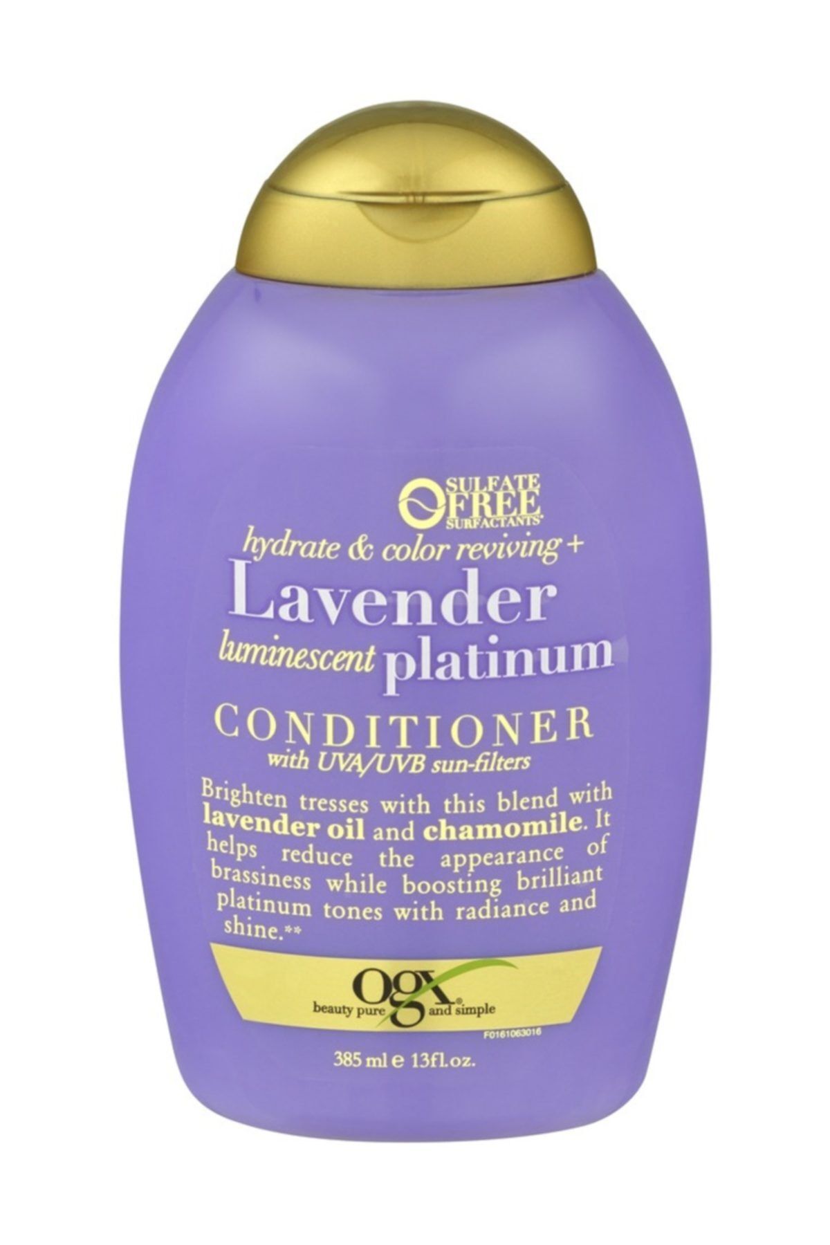 OGX Organix Lavender Platinum Platin Saç Lavanta Bakım Kremi 385 ml