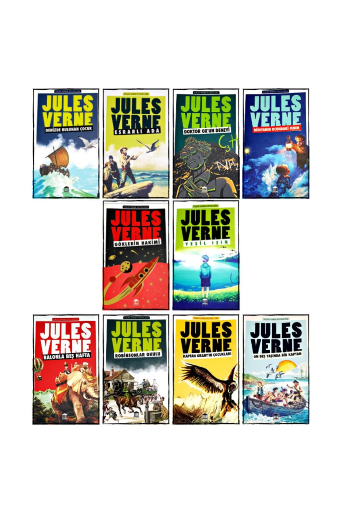 Olympia Yayınları Jules Verne 10'lu Set