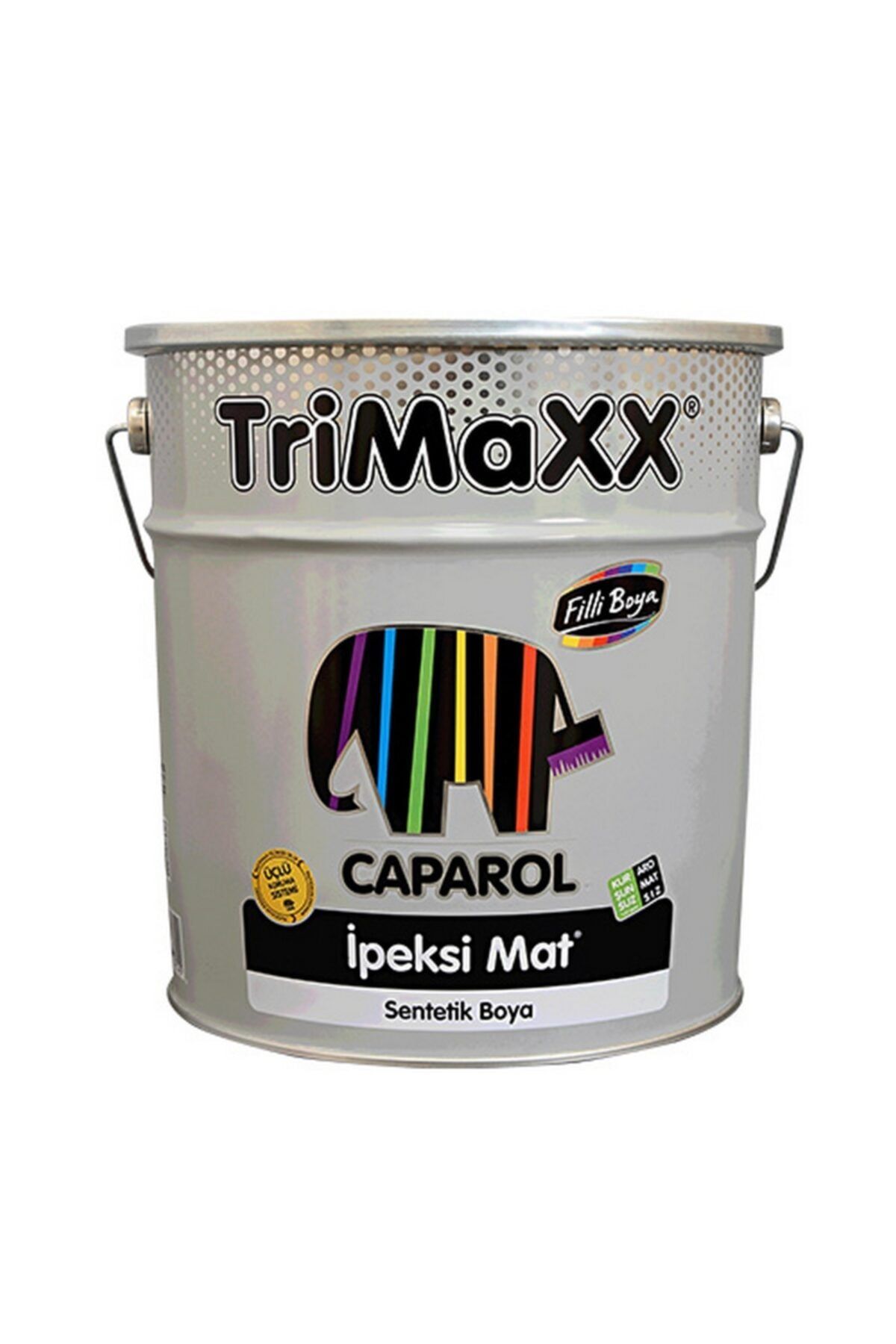 Filli Boya Trimaxx Yarımat Sentetik Ahşap Ve Metal Boyası (2,20 lt) Ral 9002 Gri Beyaz