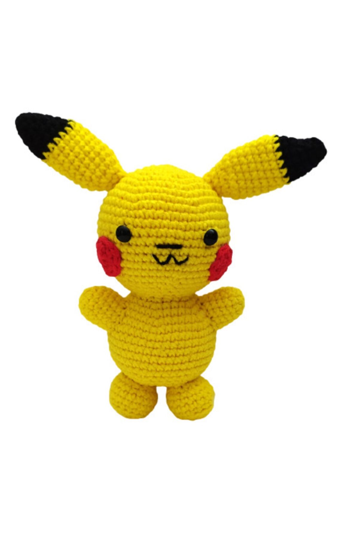 OYUNCAKPARK Pikachu Amigurumi Organik Oyuncak