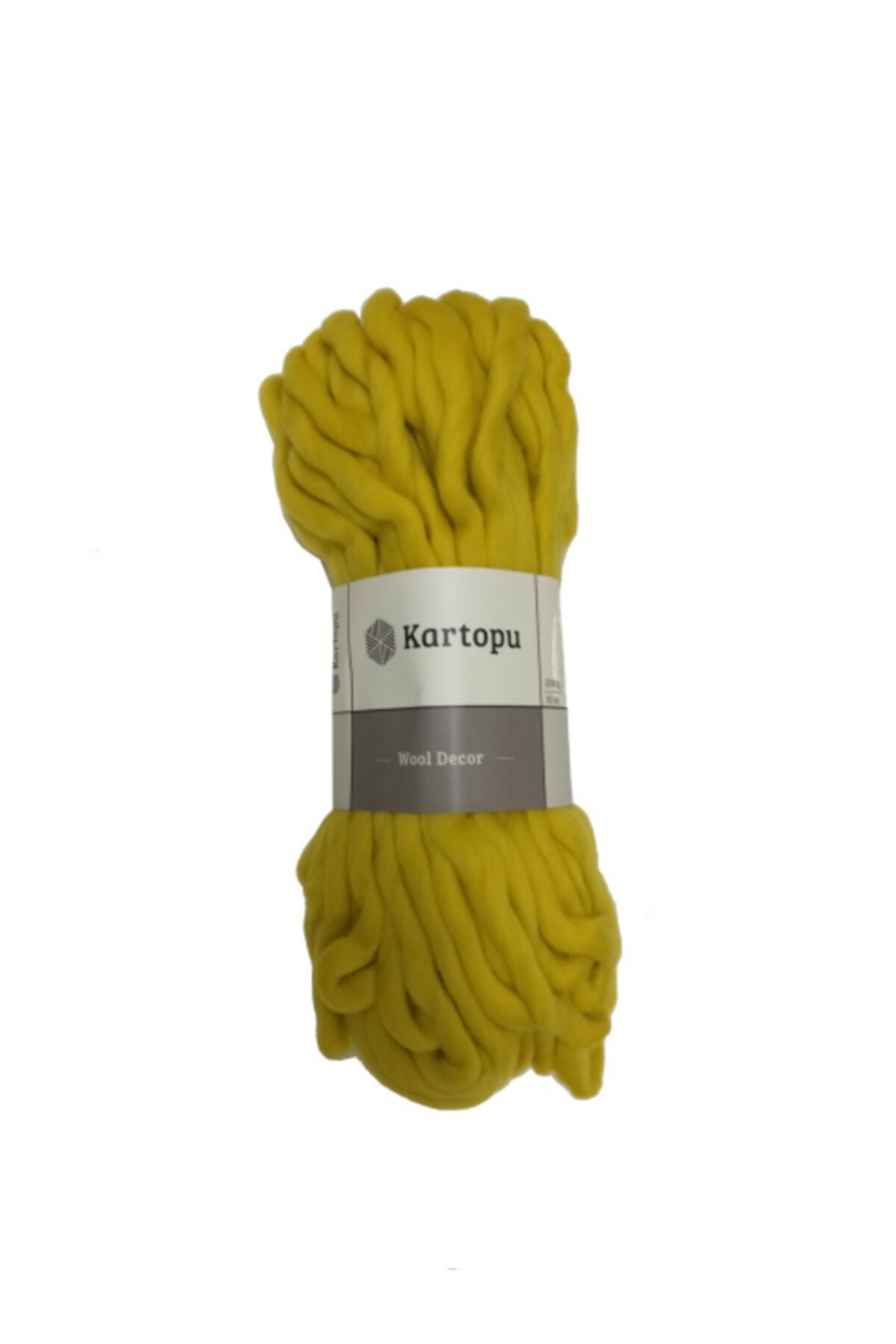 Kartopu Wool Decor Sarı El Örgü Ipi - K1322
