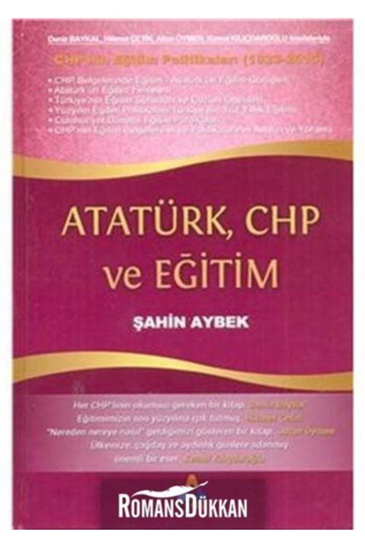 Sonçağ Yayınları Atatürk, Chp Ve Eğitim
