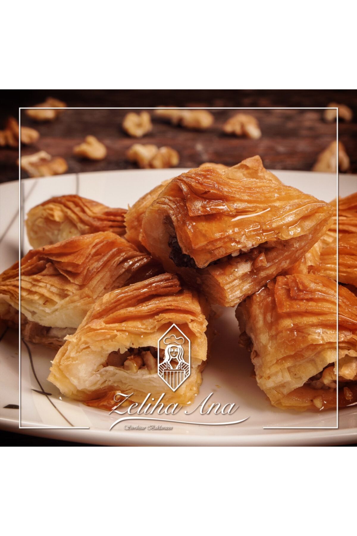 SİVRİHİSAR BAKLAVACISI ZELİHA ANA Sivrihisar Muska Baklavası - 1kg